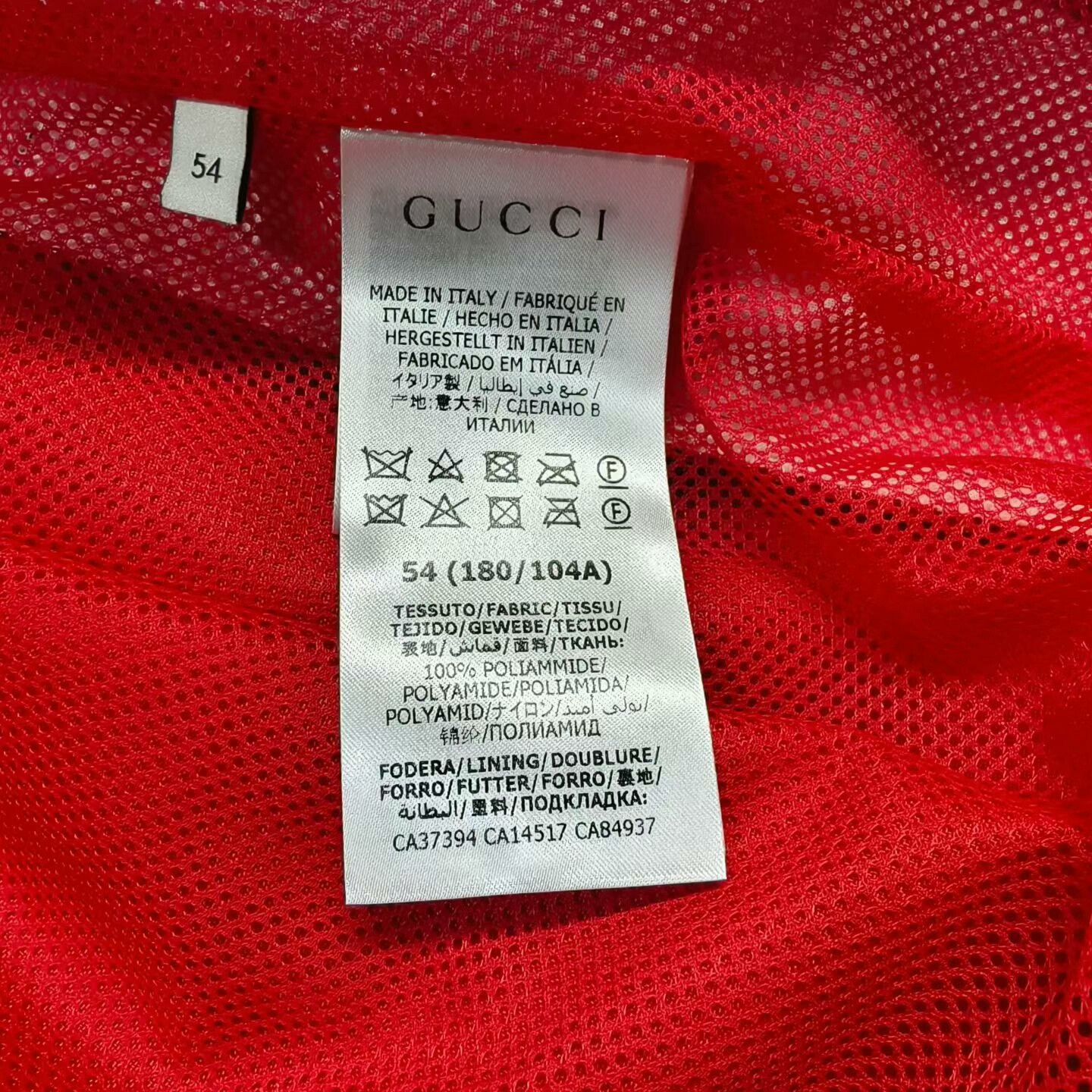 Gucci gucci red blue color-block sports jacket Size US XXL / EU 58 / 5 - 5 Thumbnail