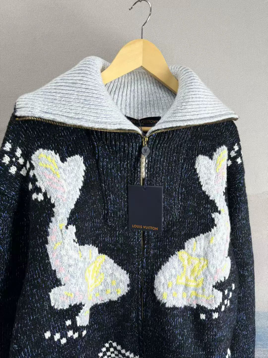 Louis Vuitton louis vuitton nigo blue rabbit floral jacket Size US XL / EU 56 / 4 - 2 Thumbnail