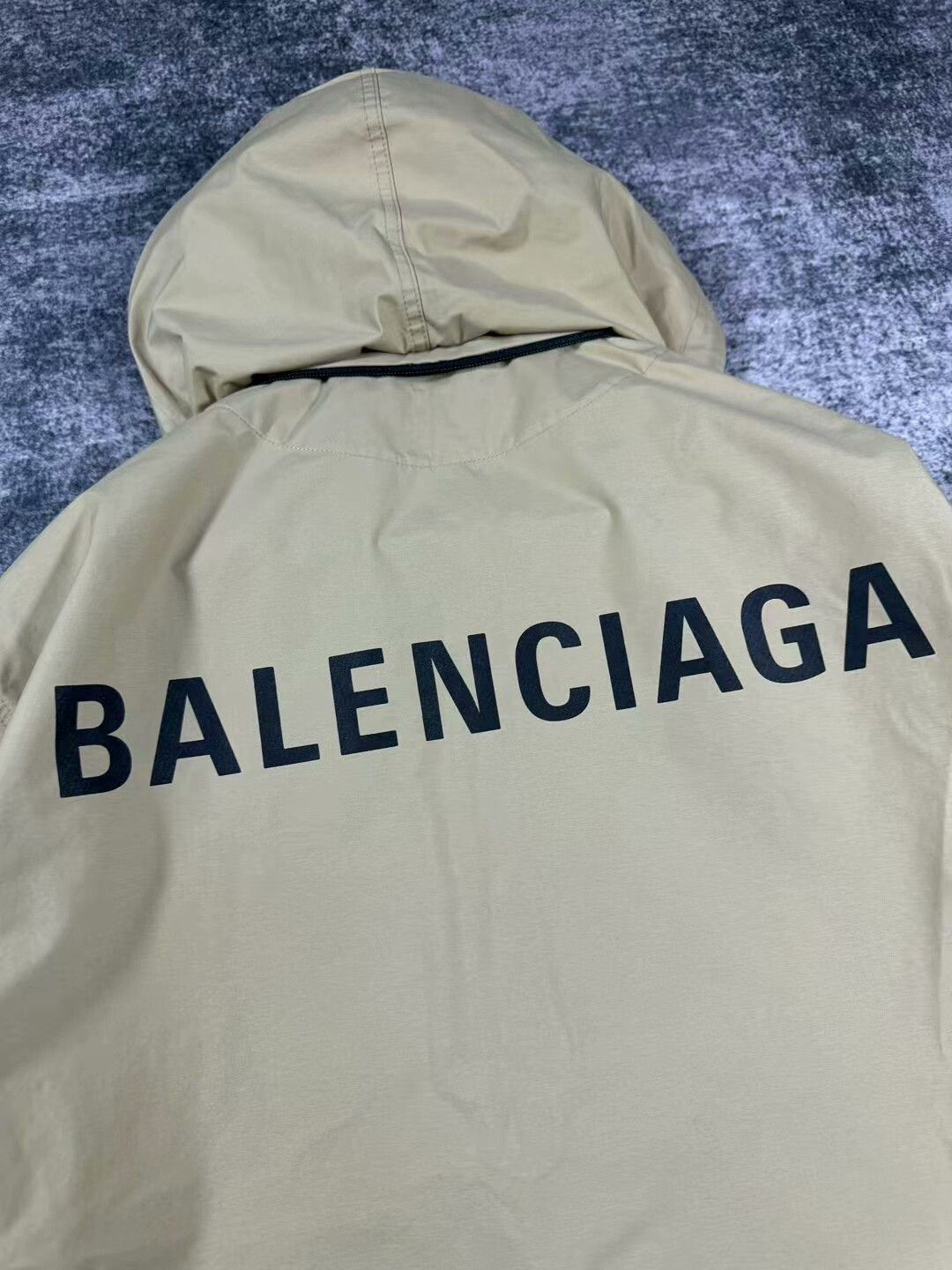 Balenciaga balenciaga khaki logo hooded jacket Size US XS / EU 42 / 0 - 3 Thumbnail