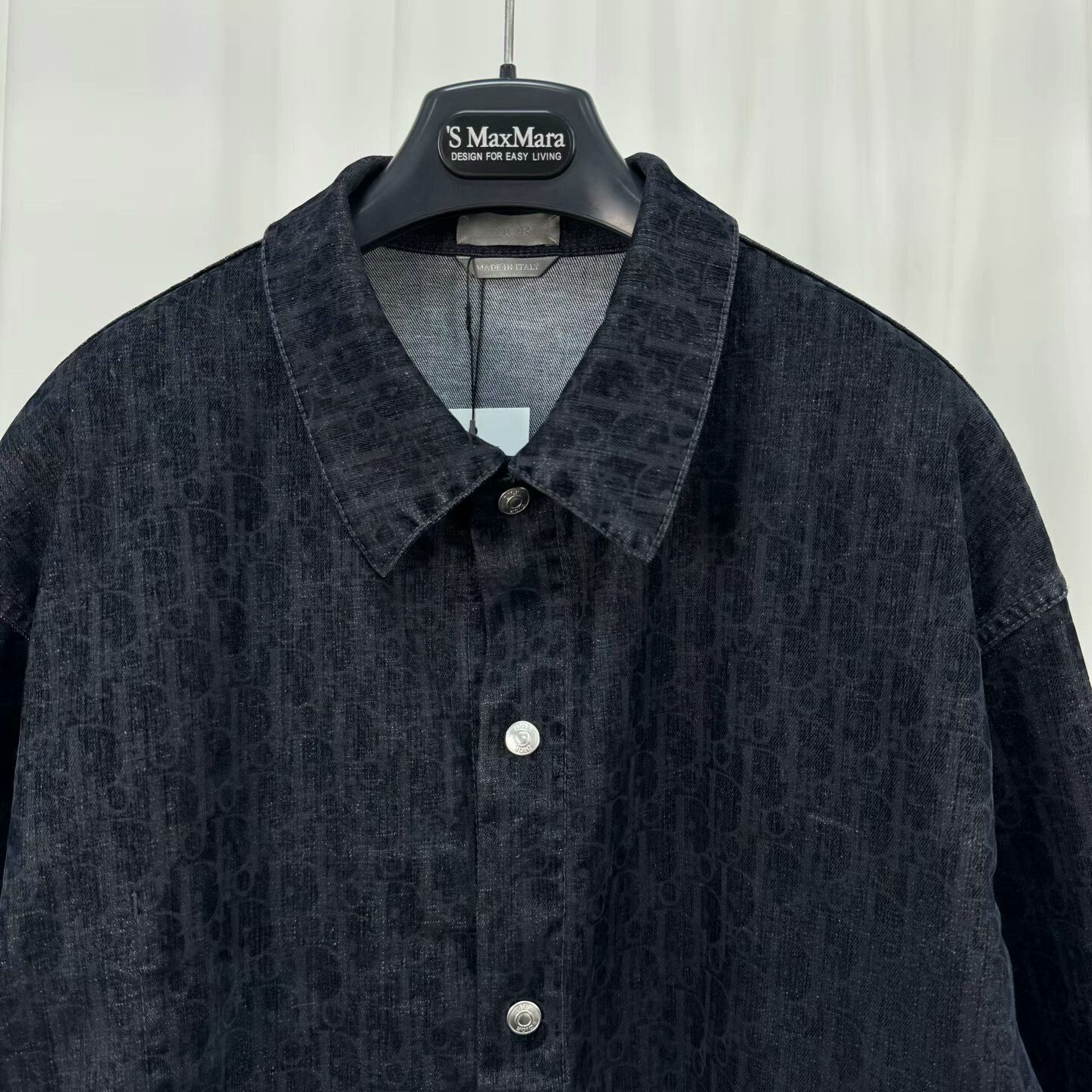 Dior dior denim shirt jacket with logo print Size US L / EU 52-54 / 3 - 3 Thumbnail