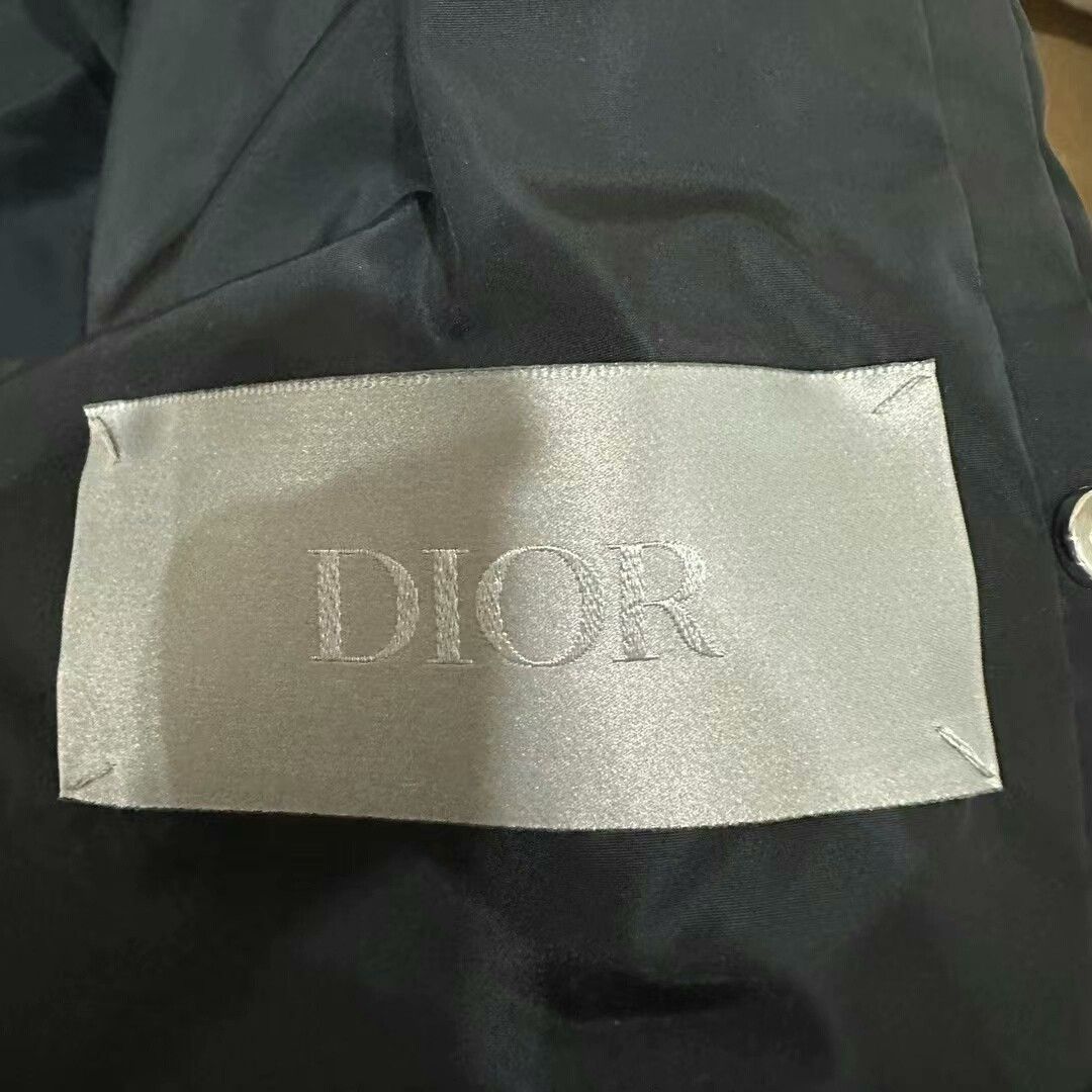 Dior dior black patterned puffer jacket outerwear Size US L / EU 52-54 / 3 - 4 Thumbnail