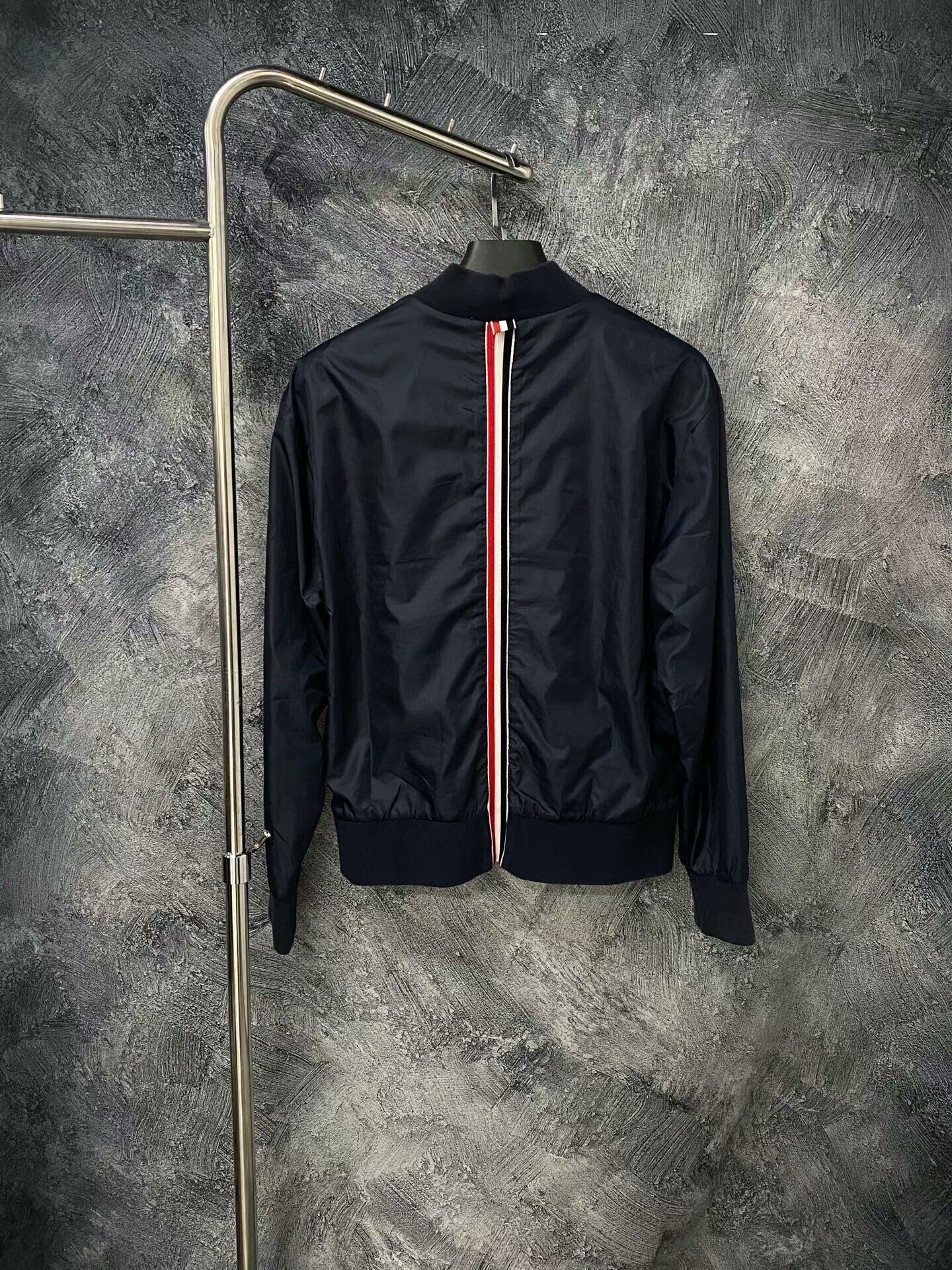 Thom Browne thom browne navy central stripe jacket Size US M / EU 48-50 / 2 - 2 Thumbnail