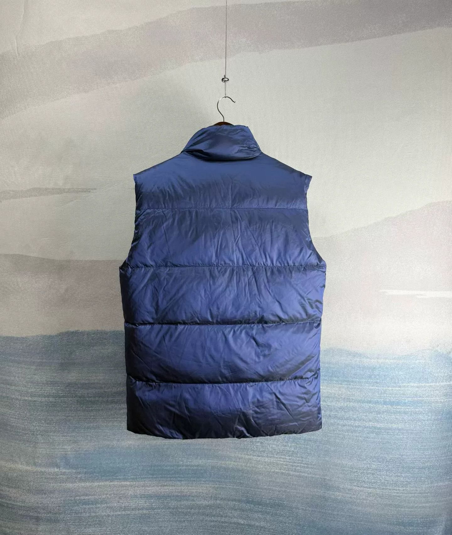 Fendi reversible blue down vest by Fendi Size US L / EU 52-54 / 3 - 4 Thumbnail