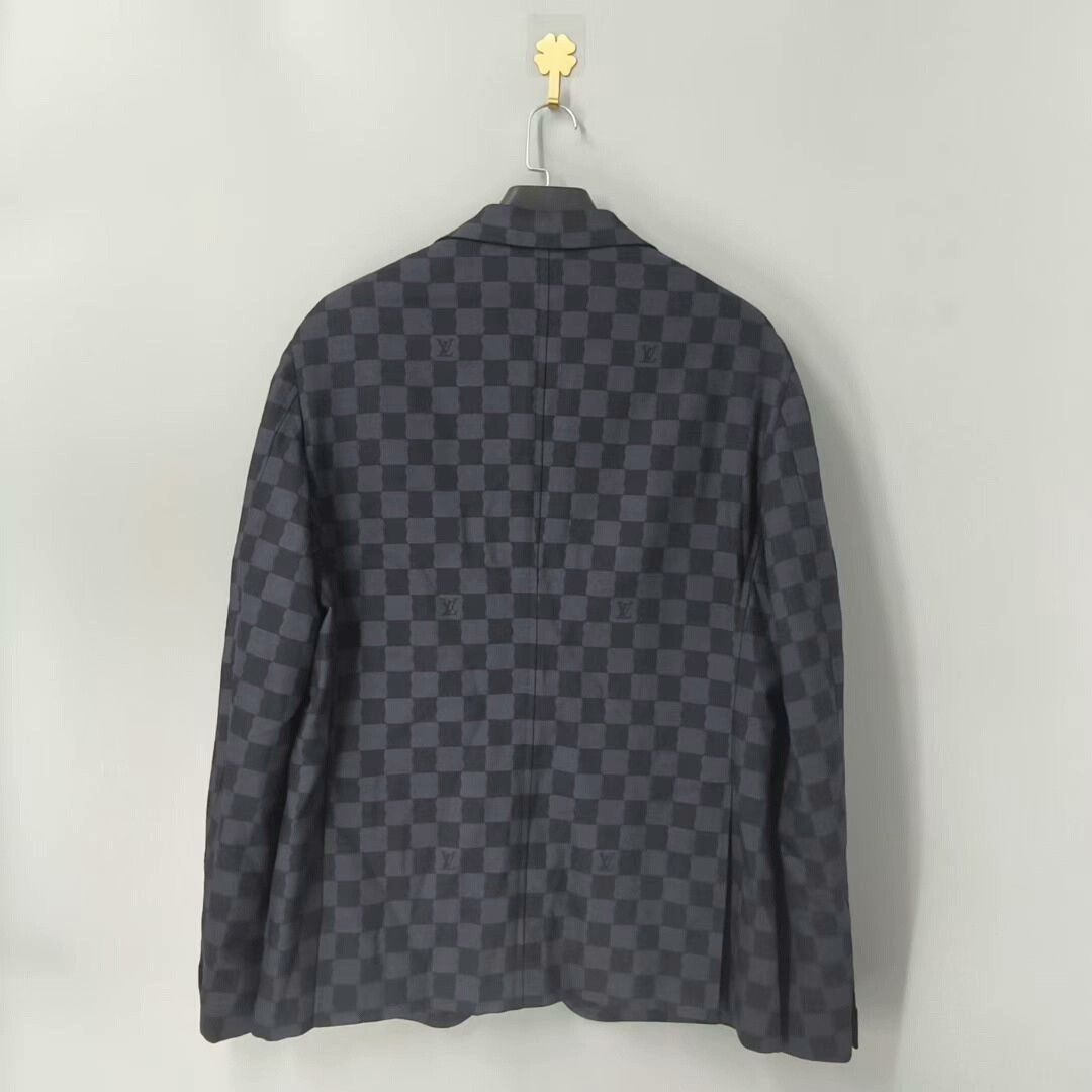Louis Vuitton louis vuitton patterned casual blazer for men Size US XXL / EU 58 / 5 - 2 Thumbnail