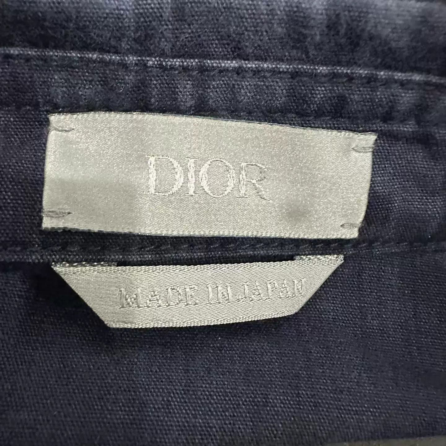 Dior dior logo print denim shirt jacket Size US L / EU 52-54 / 3 - 2 Thumbnail