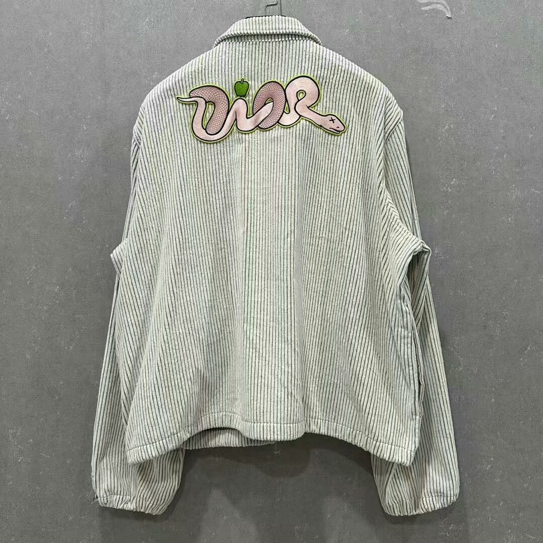 Dior Dior x Kaws Embroidered Corduroy Jacket Size US XXL / EU 58 / 5 - 2 Thumbnail