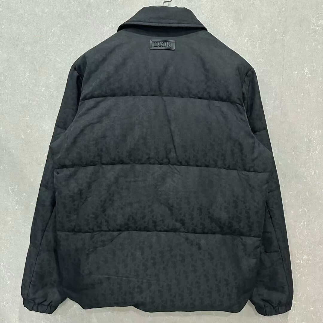Dior Dior Black Patterned Padded Shirt Jacket Size US L / EU 52-54 / 3 - 2 Thumbnail