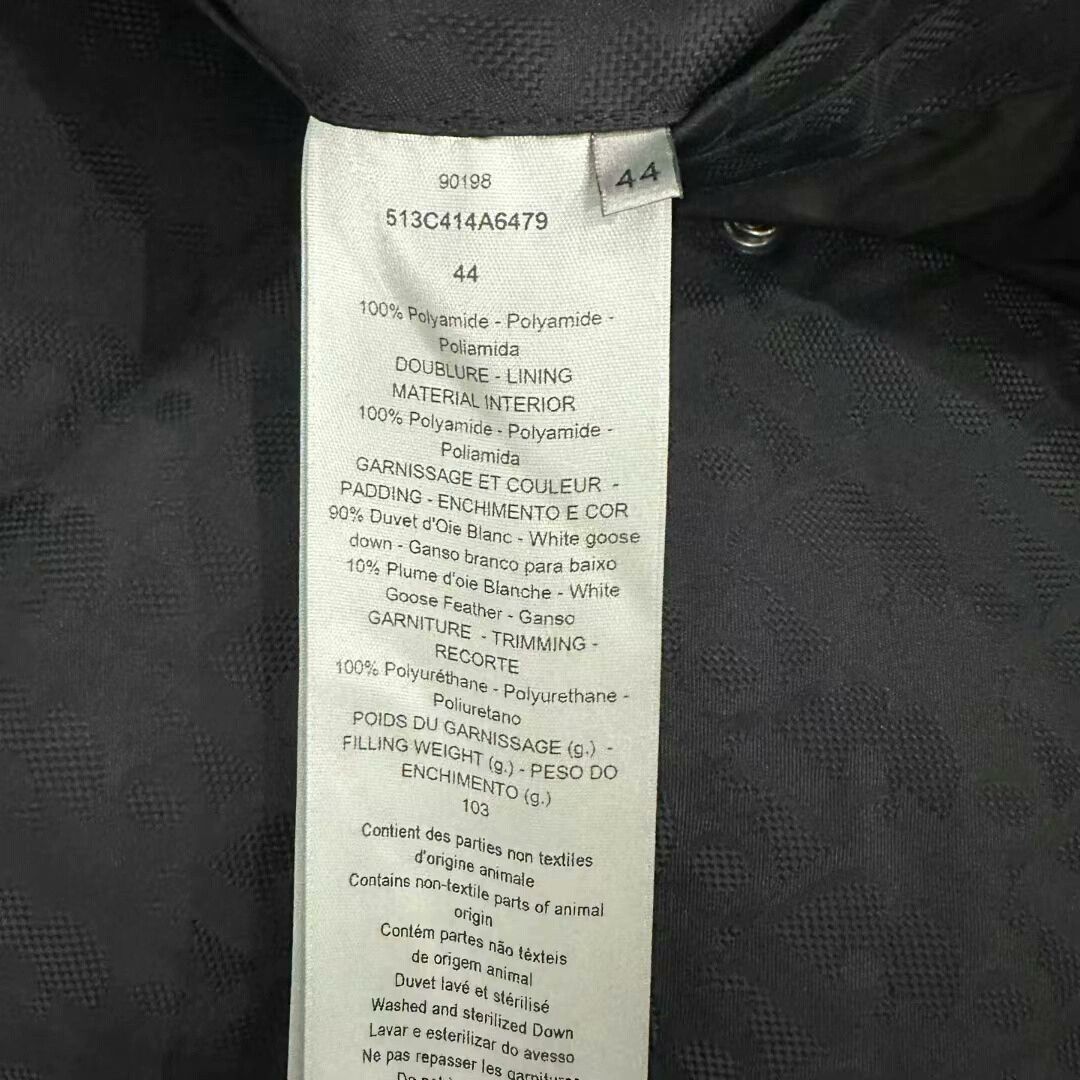 Dior Dior Black Patterned Padded Shirt Jacket Size US L / EU 52-54 / 3 - 4 Thumbnail