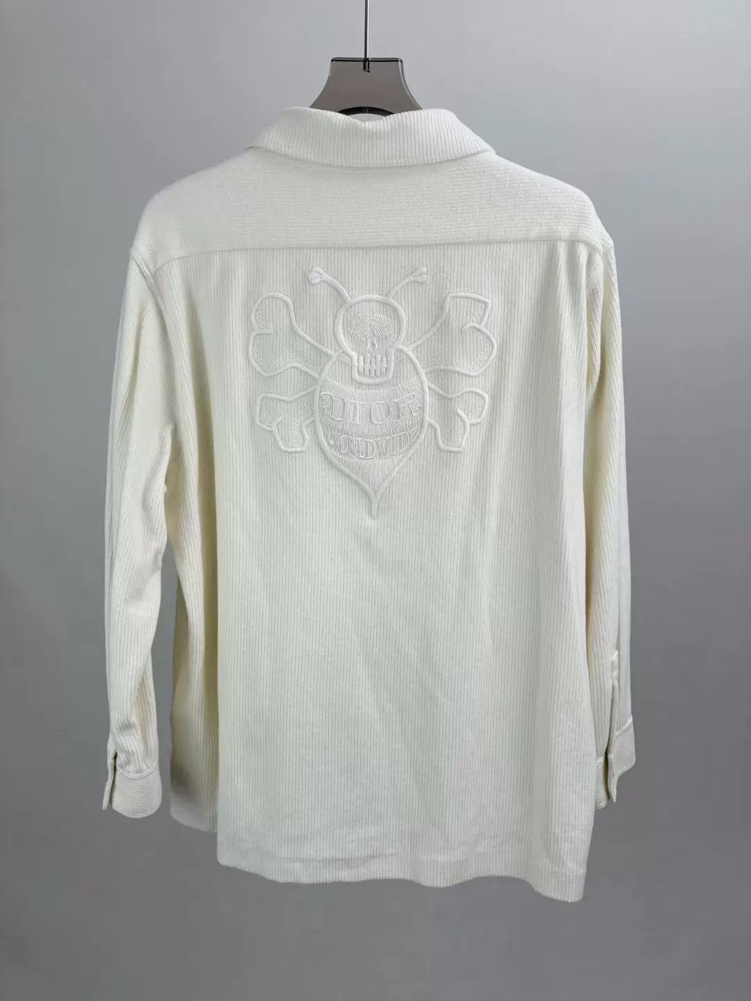Dior dior x stussy corduroy embroidered jacket Size US XL / EU 56 / 4 - 2 Thumbnail