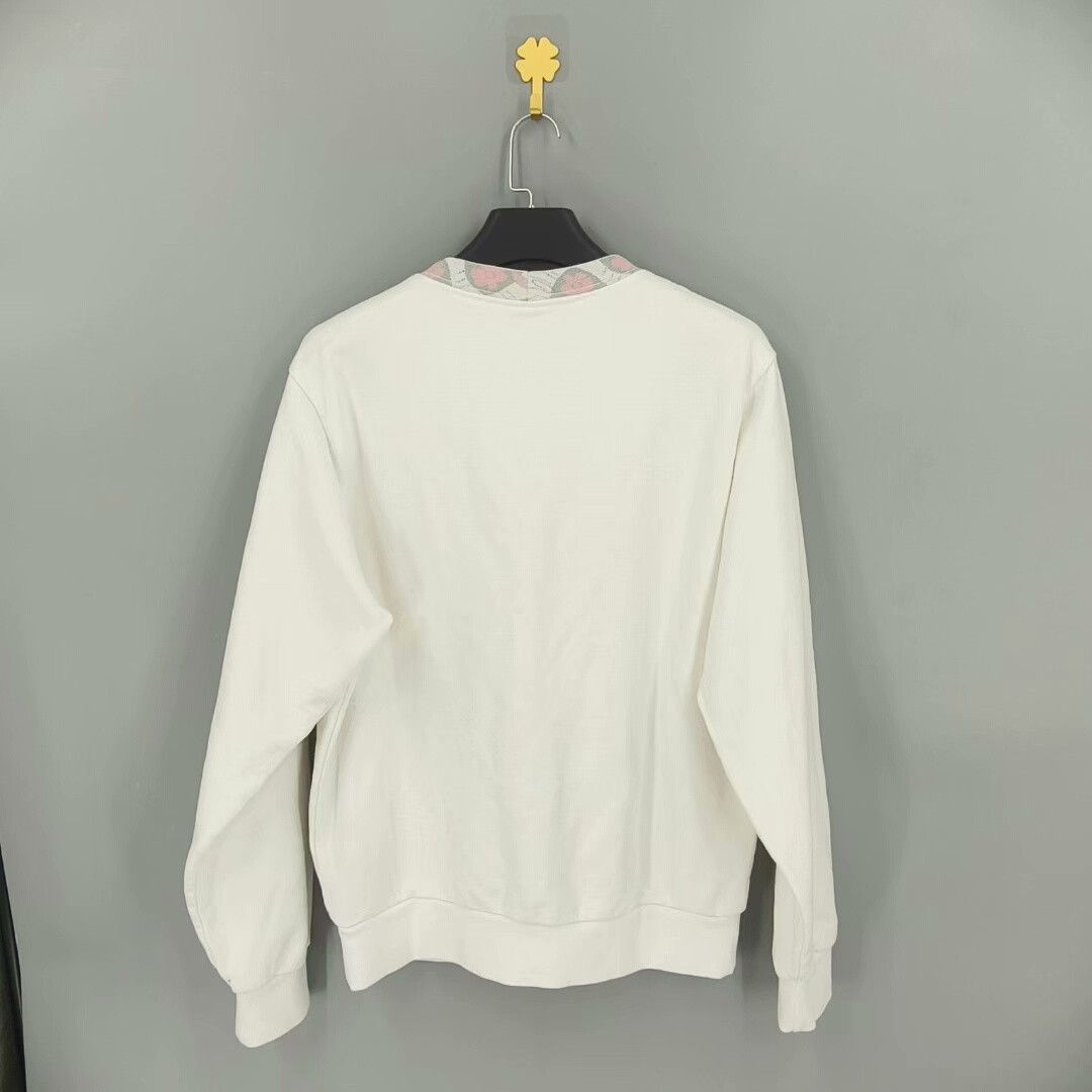 Dior dior white long sleeve logo sweatshirt Size US M / EU 48-50 / 2 - 2 Thumbnail