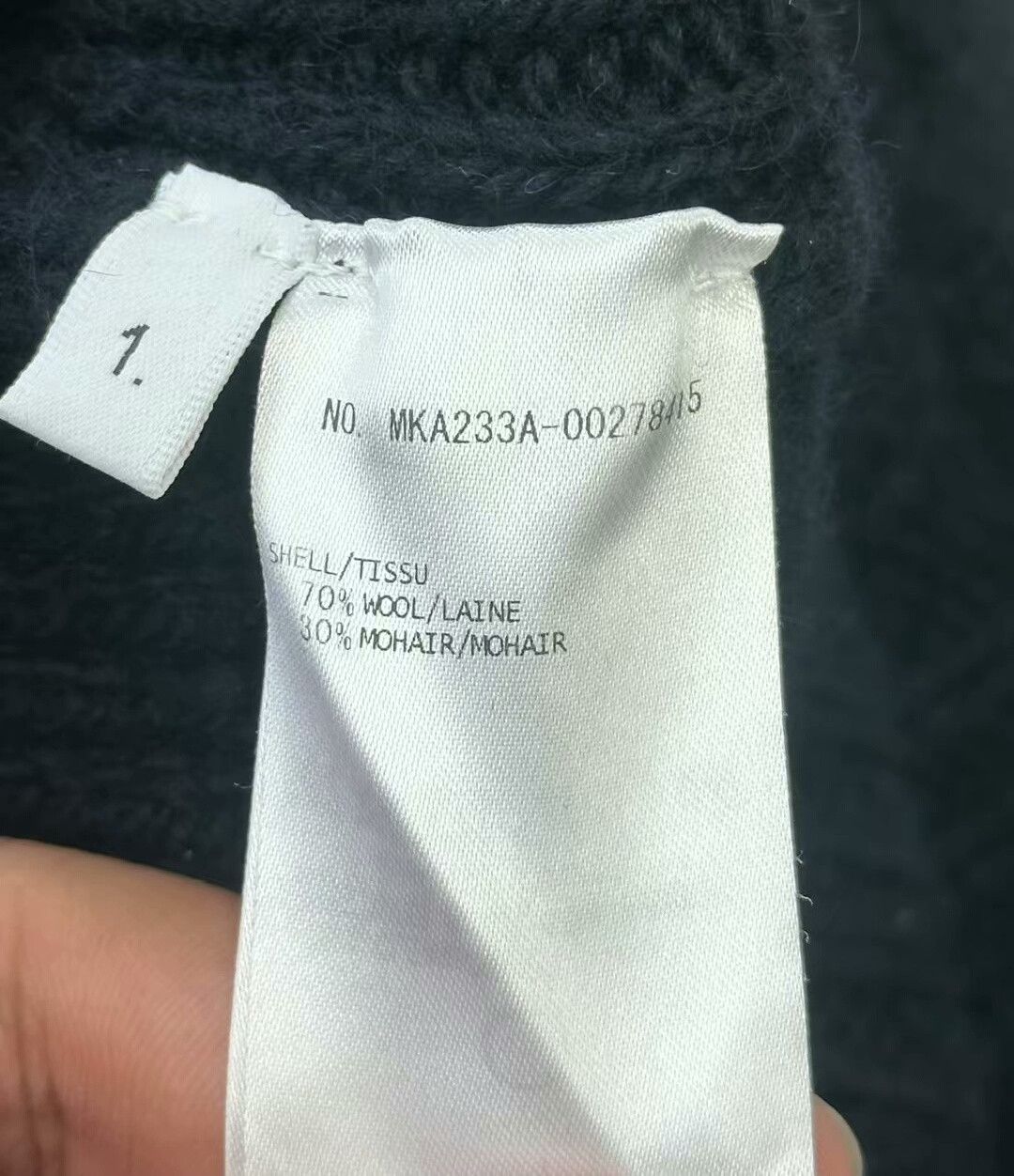 Thom Browne classic thom browne navy knit sweater Size US S / EU 44-46 / 1 - 4 Thumbnail