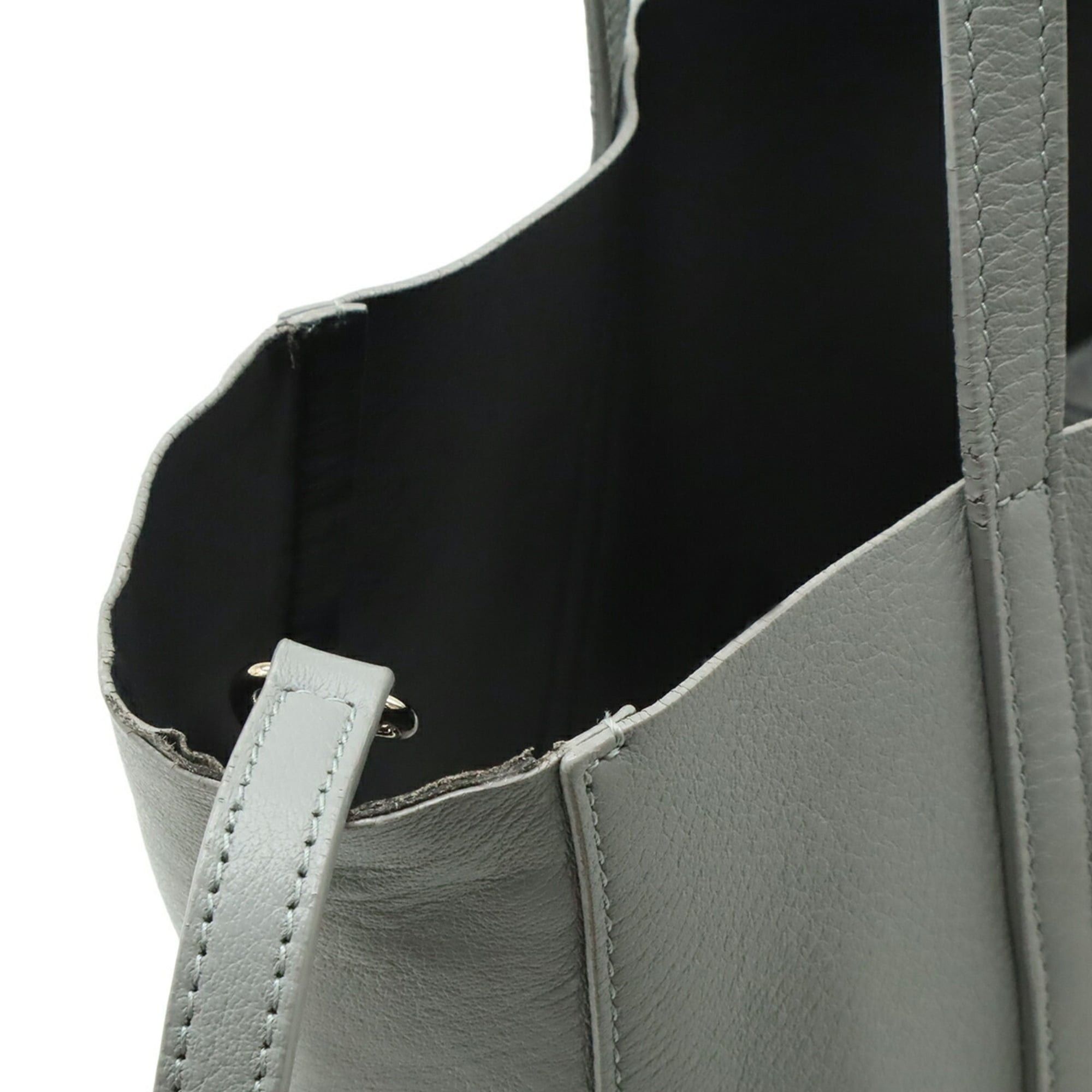 Balenciaga BALENCIAGA Everyday Tote XS Bag Shoulder Leather Gray 551810 Size ONE SIZE - 8 Thumbnail