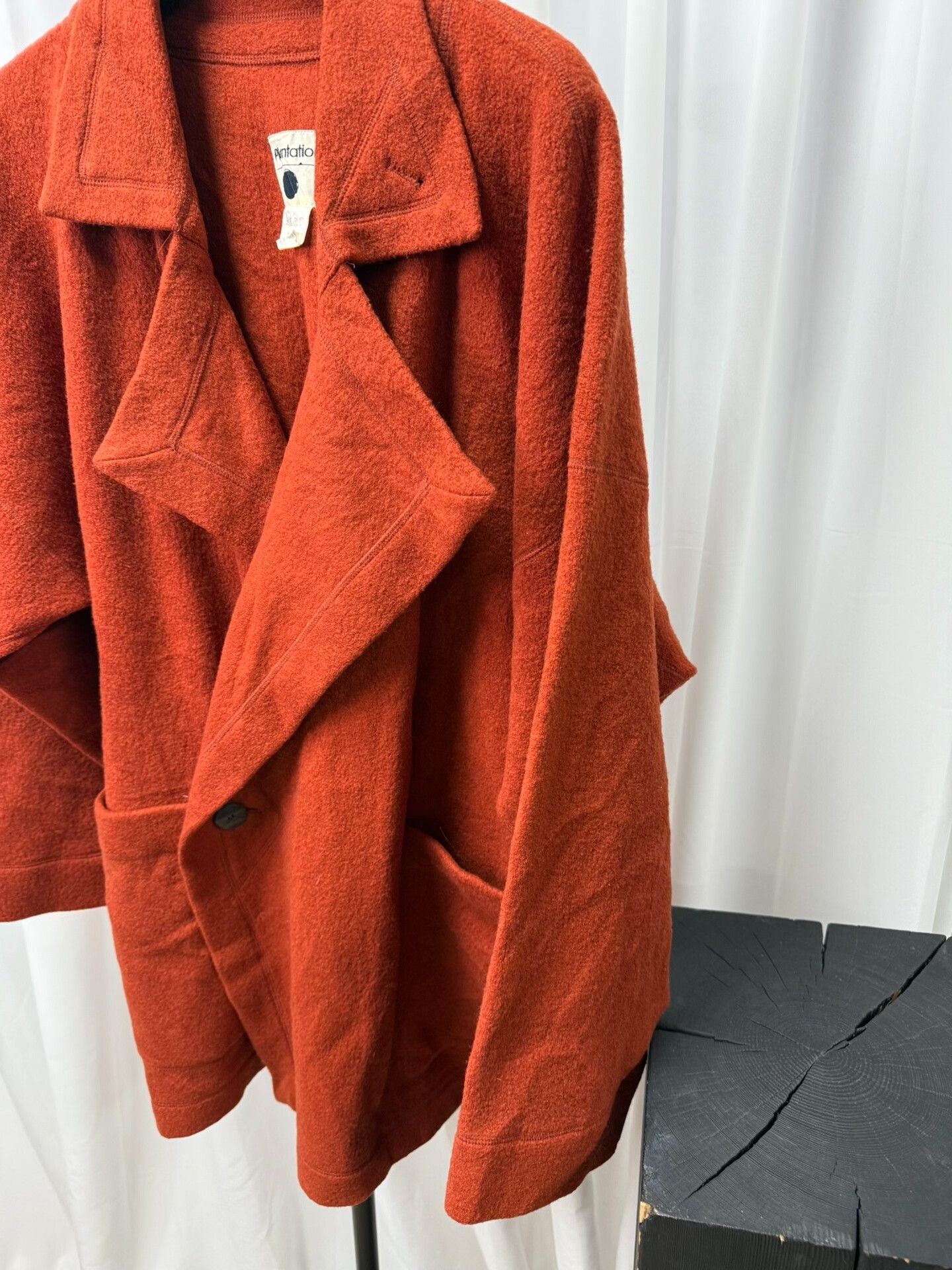 Issey Miyake issey miyake plantation oversized wool coat Size XL / US 12-14 / IT 48-50 - 2 Thumbnail