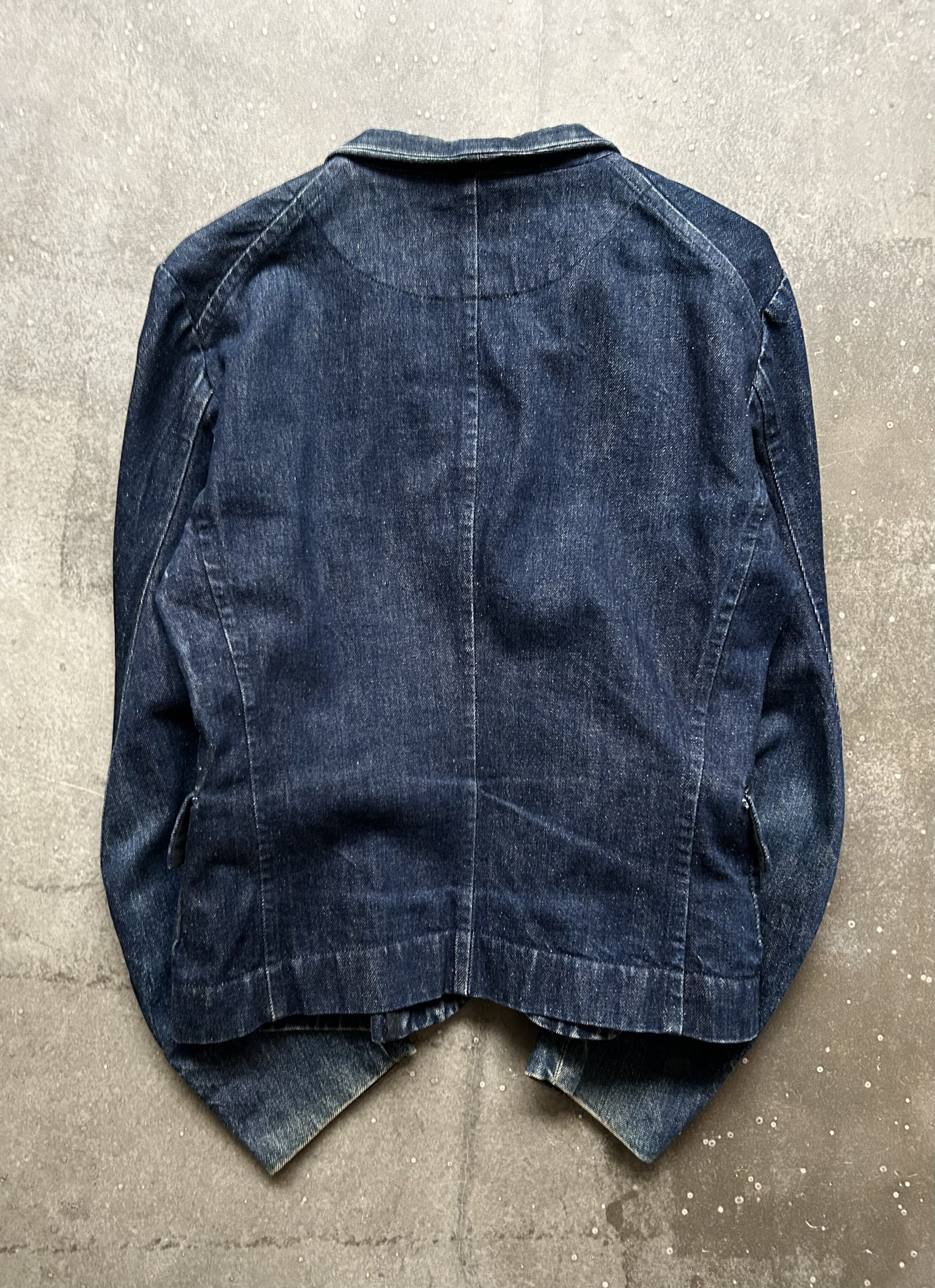 Christopher Nemeth denim jacket with unique sleeves design Size US M / EU 48-50 / 2 - 4 Thumbnail