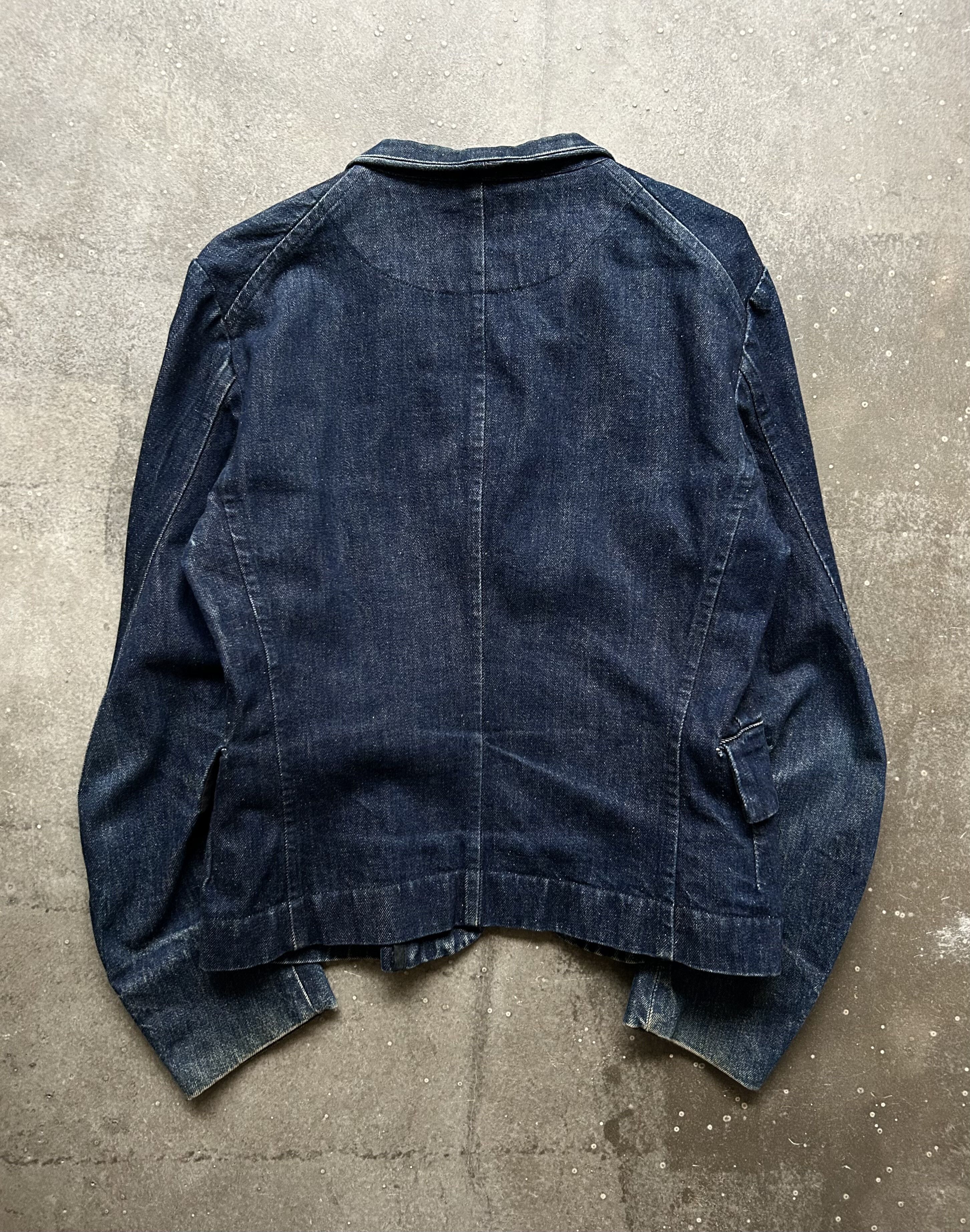 Christopher Nemeth denim jacket with unique sleeves design Size US M / EU 48-50 / 2 - 5 Thumbnail