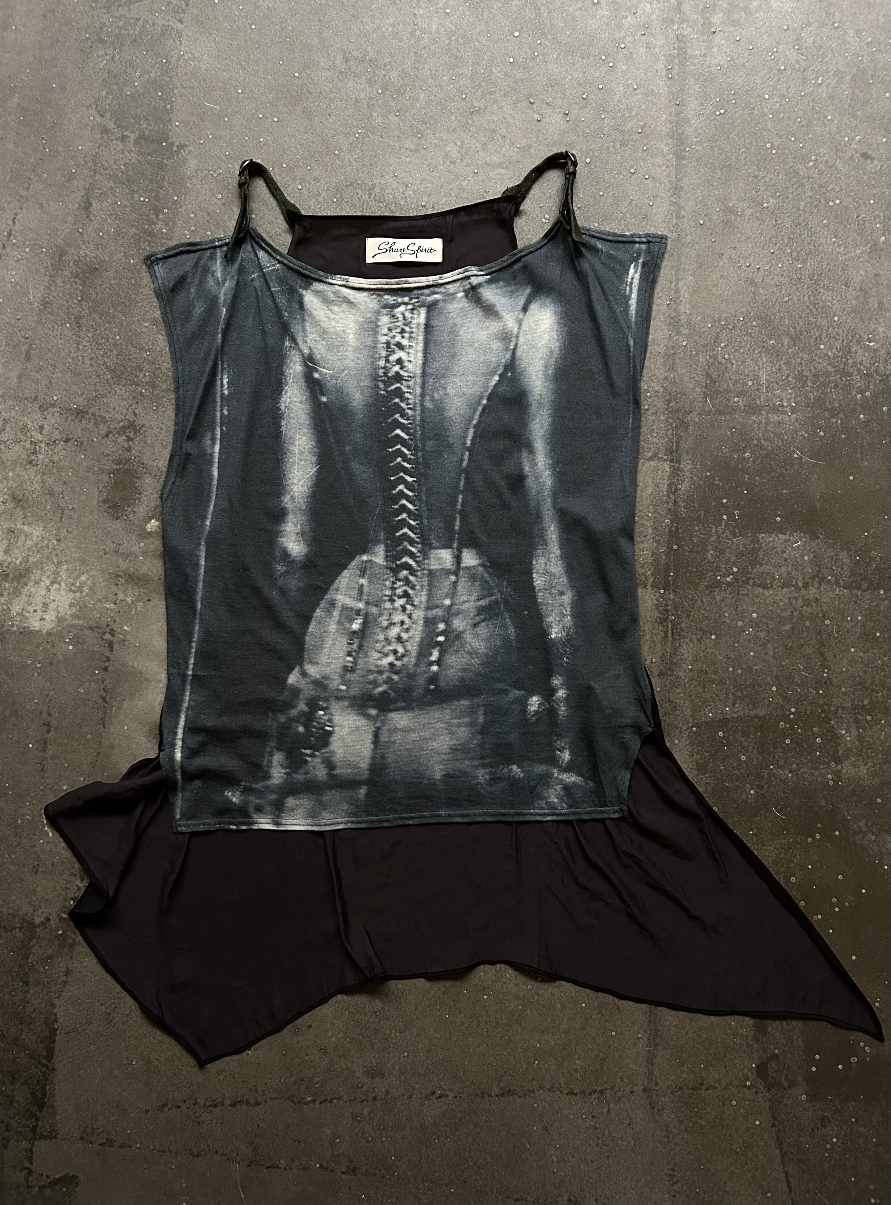 Share Spirit Homme share spirit printed sleeveless dress Size XL / US 12-14 / IT 48-50 - 2 Thumbnail