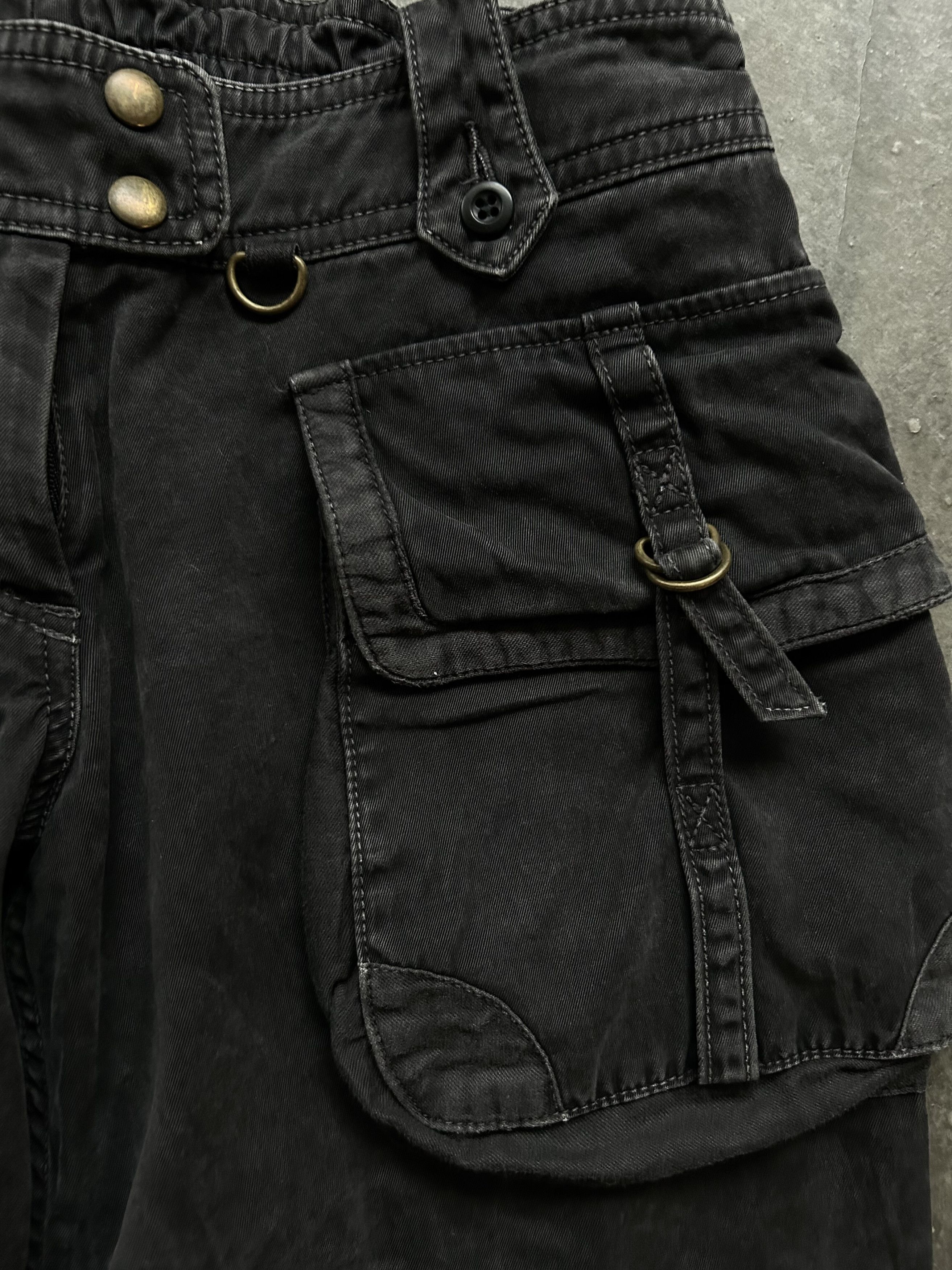 Share Spirit Homme high-waisted cargo denim pants Size US 28 / EU 44 - 3 Thumbnail