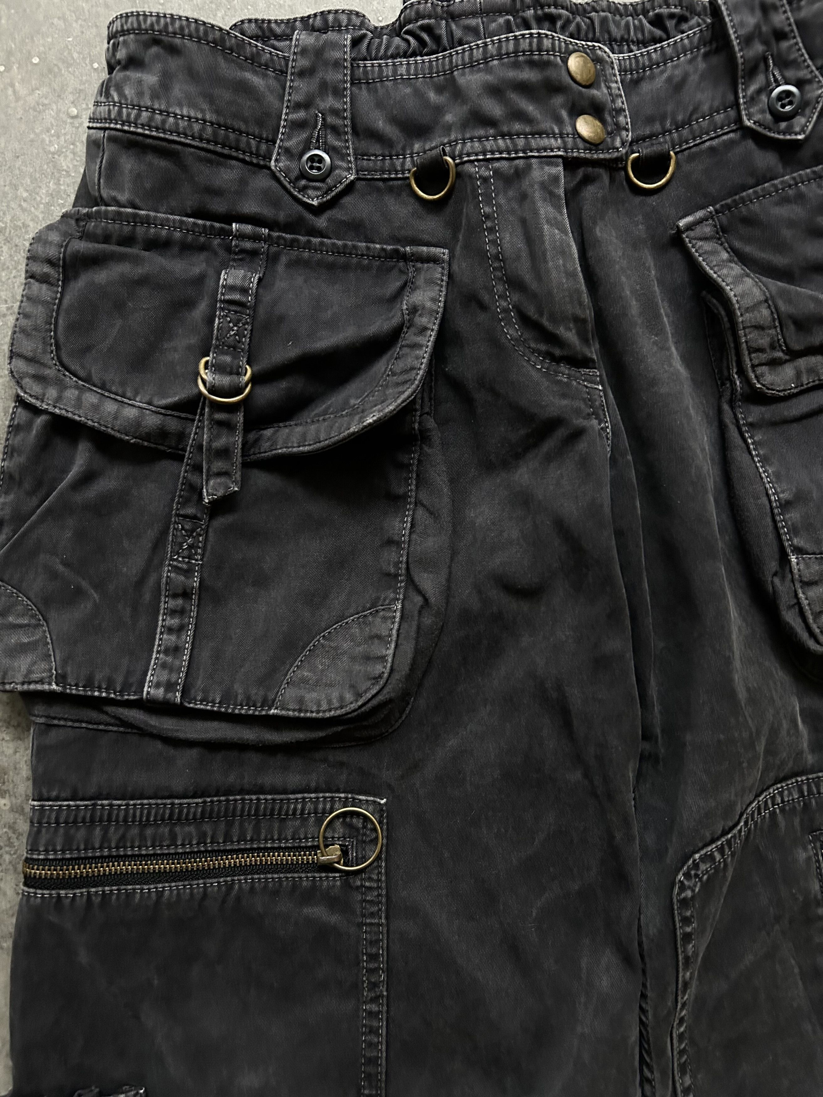 Share Spirit Homme high-waisted cargo denim pants Size US 28 / EU 44 - 2 Thumbnail
