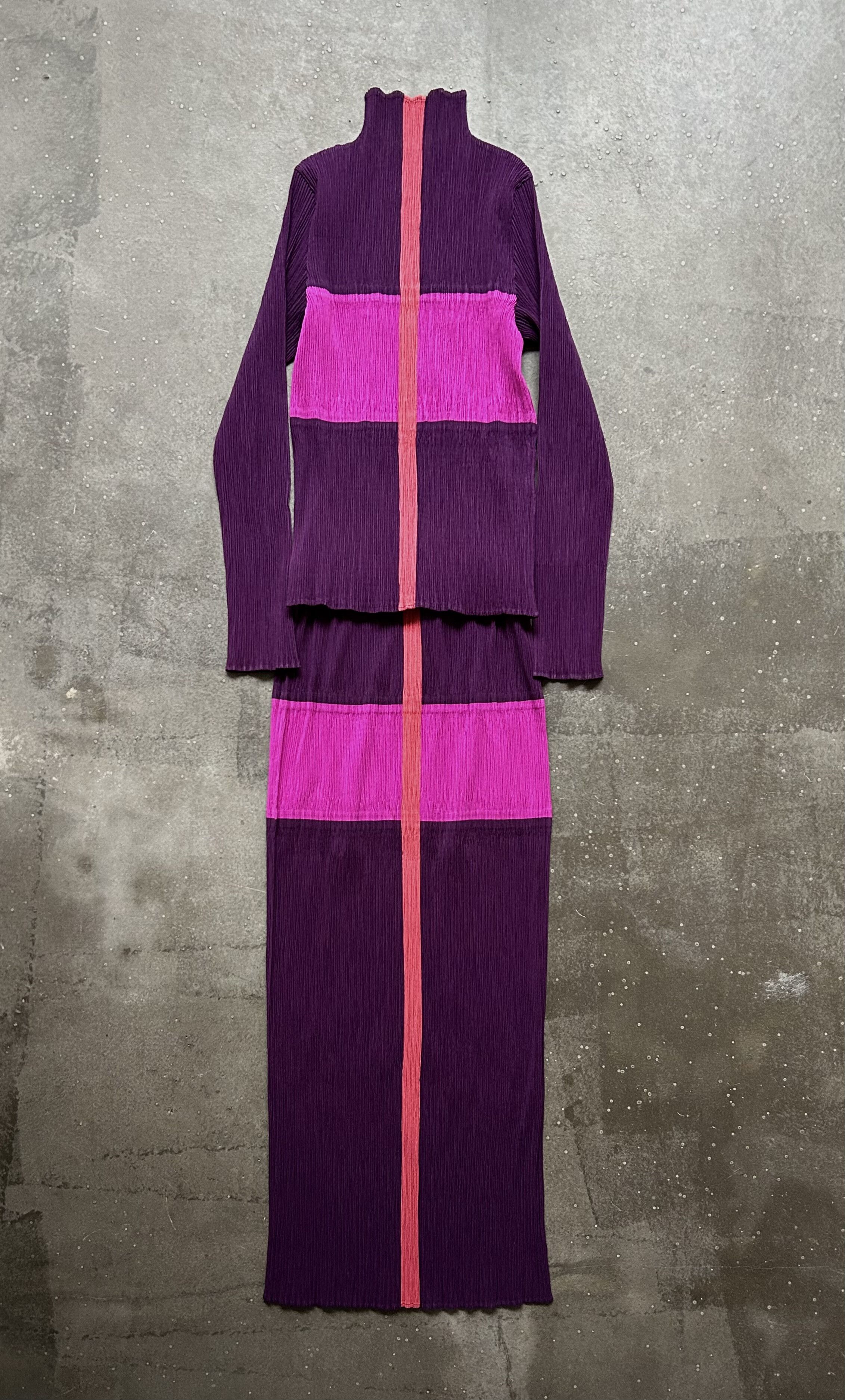 Issey Miyake issey miyake pleated outfit in purple Size M / US 6-8 / IT 42-44 - 7 Thumbnail