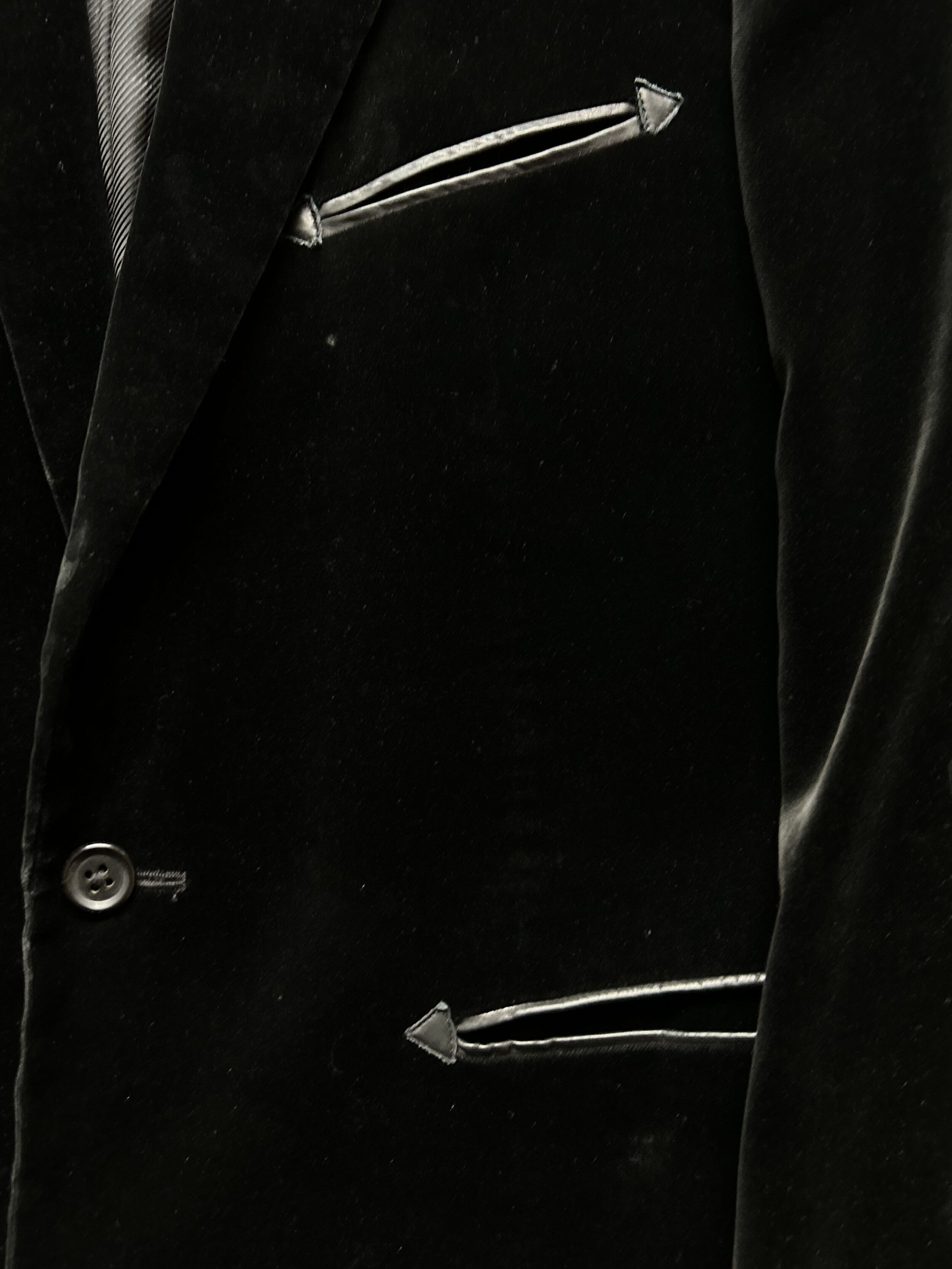 The Letters velvet jacket with stylish zipper details Size US M / EU 48-50 / 2 - 4 Thumbnail