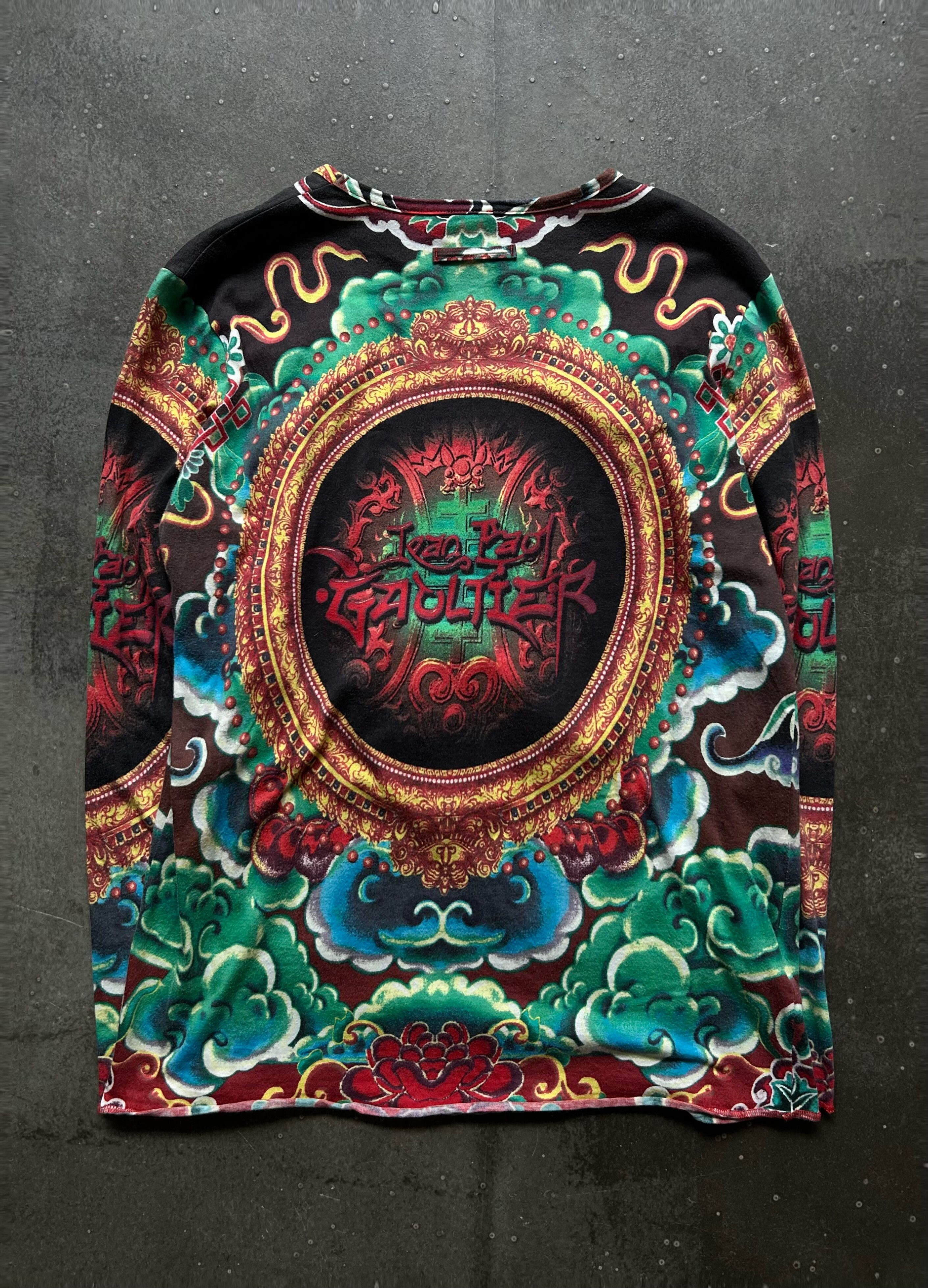 Jean Paul Gaultier jean paul gaultier buddha print long sleeve shirt Size US M / EU 48-50 / 2 - 4 Thumbnail