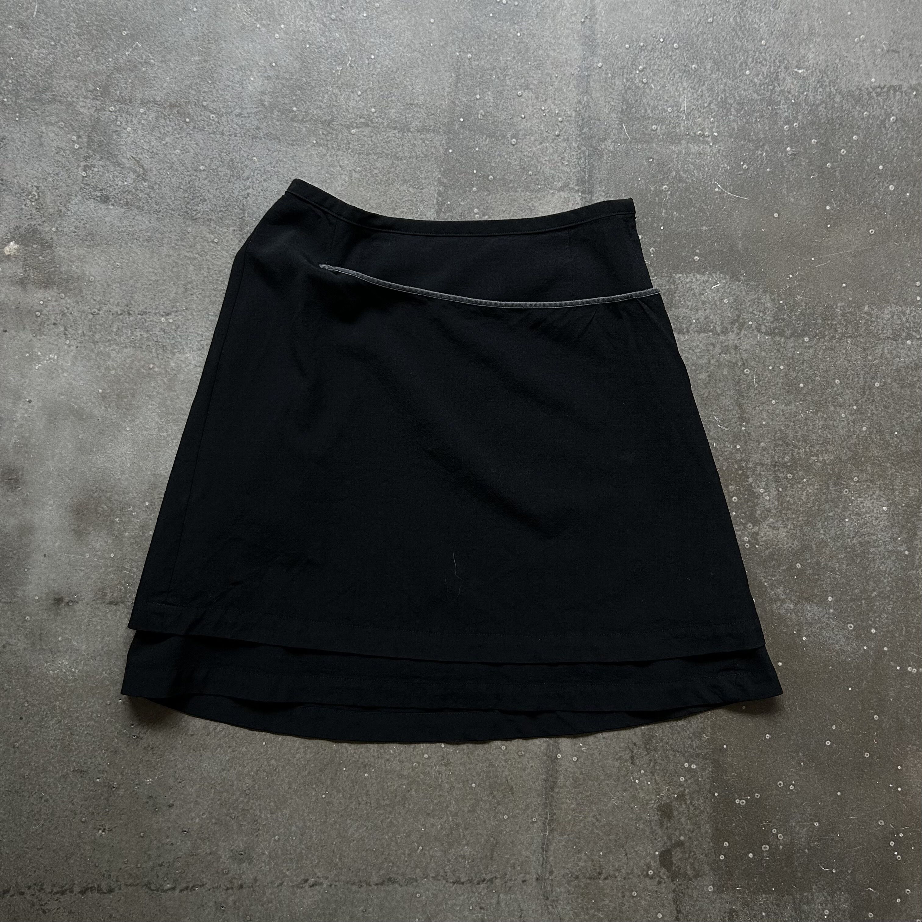 Comme des Garcons comme des garcons asymmetric black skirt Size 22" - 6 Thumbnail