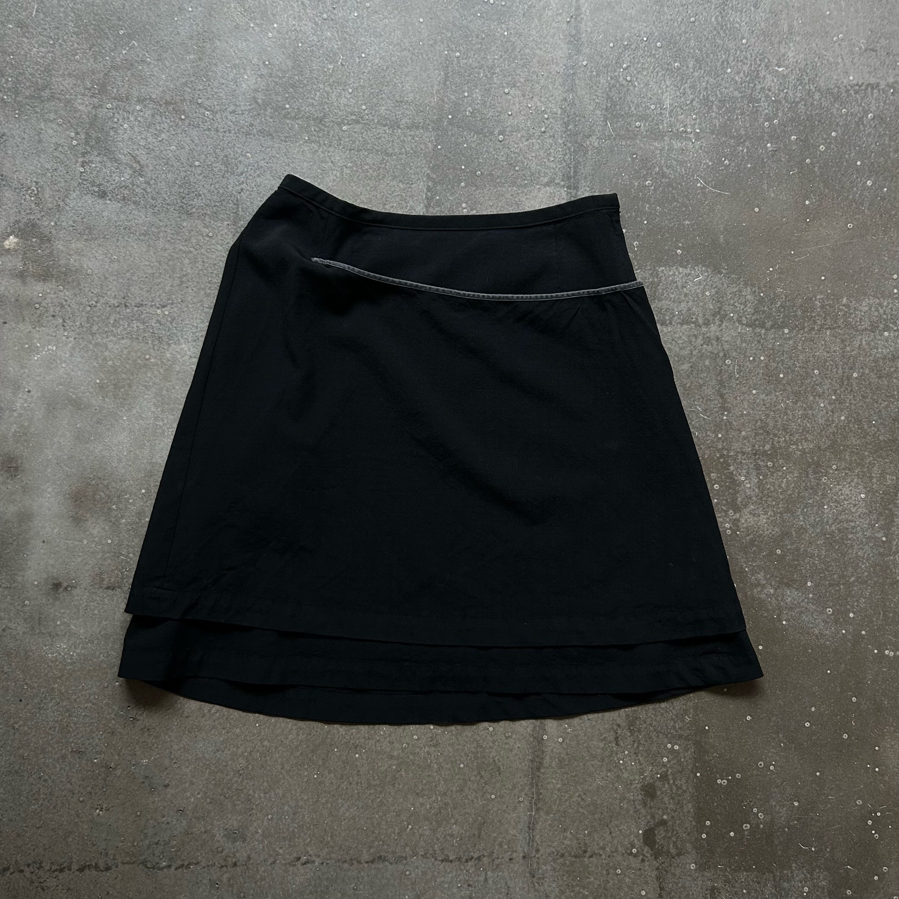 Comme des Garcons comme des garcons asymmetric black skirt Size 22" - 7 Thumbnail