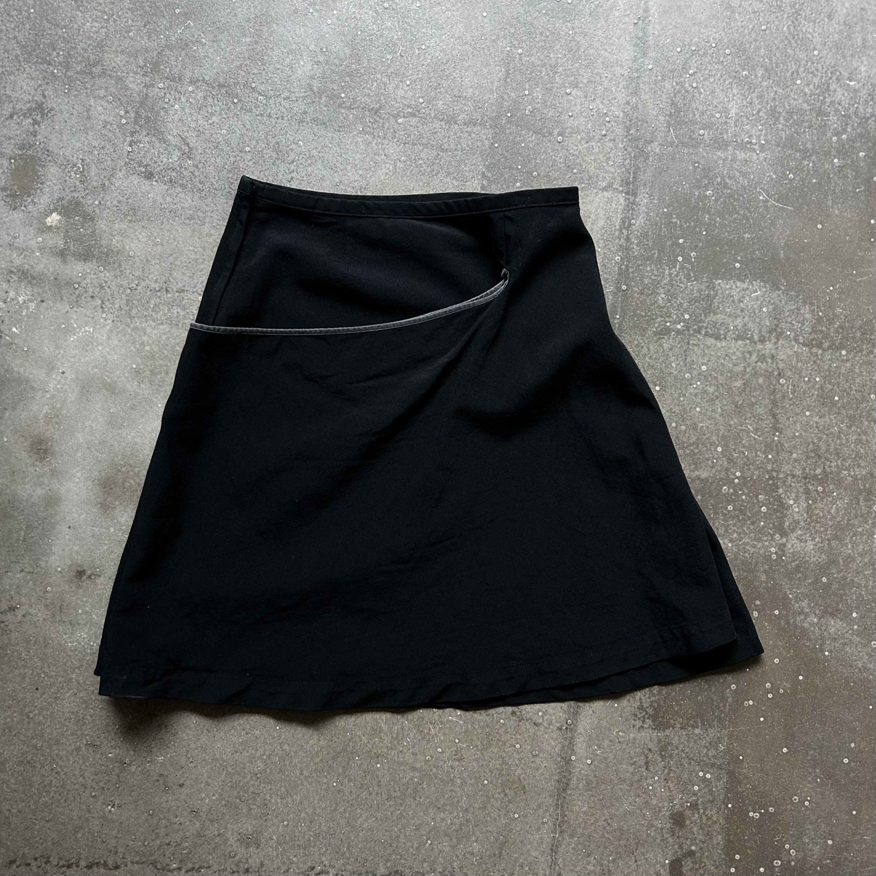 Comme des Garcons comme des garcons asymmetric black skirt Size 22" - 4 Thumbnail