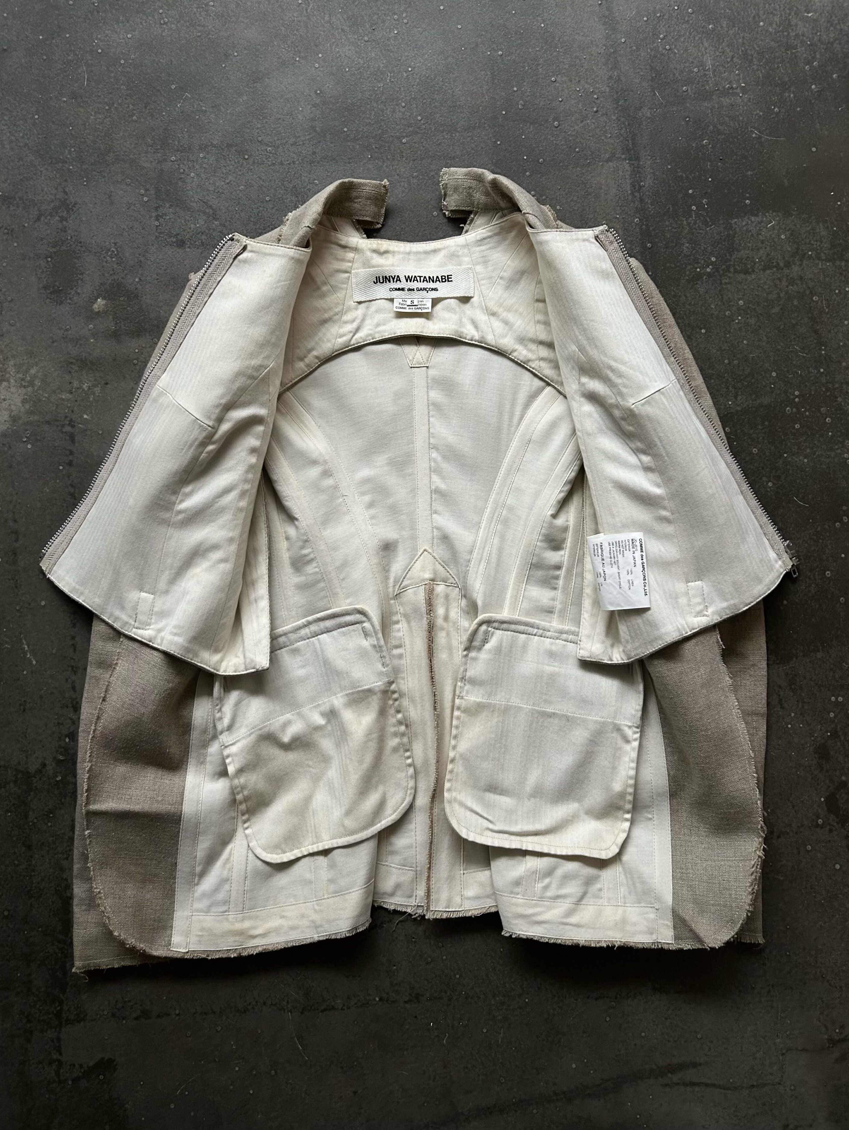 Junya Watanabe junya watanabe faux layered suit jacket Size US M / EU 48-50 / 2 - 2 Thumbnail