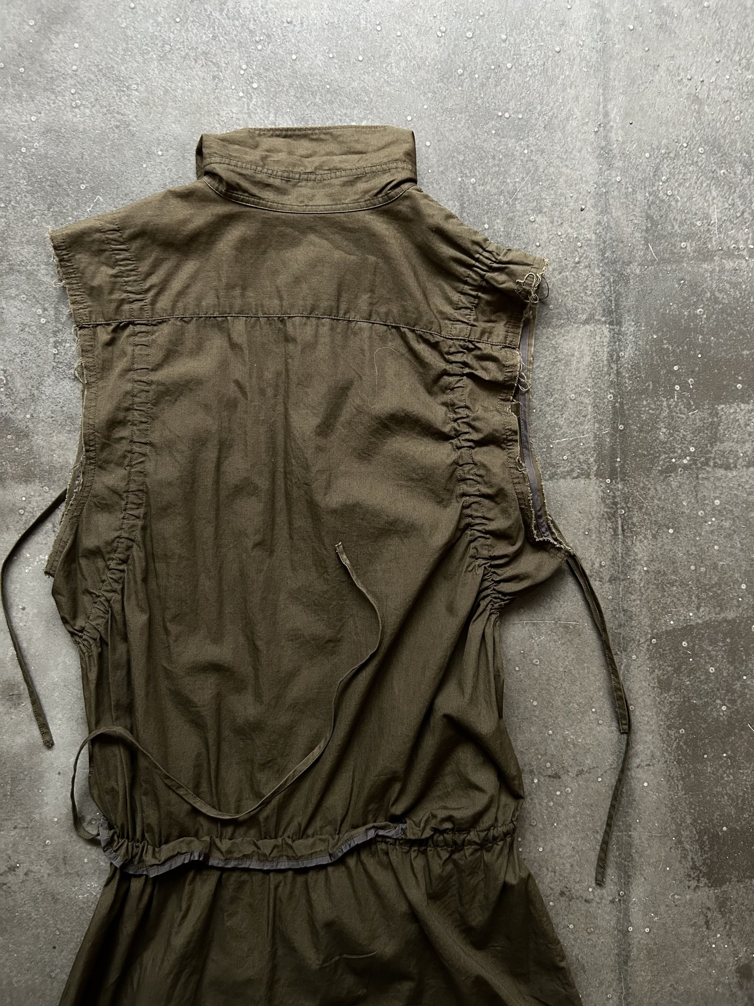 Junya Watanabe junya watanabe sleeveless dress with drawstring Size M / US 6-8 / IT 42-44 - 7 Thumbnail