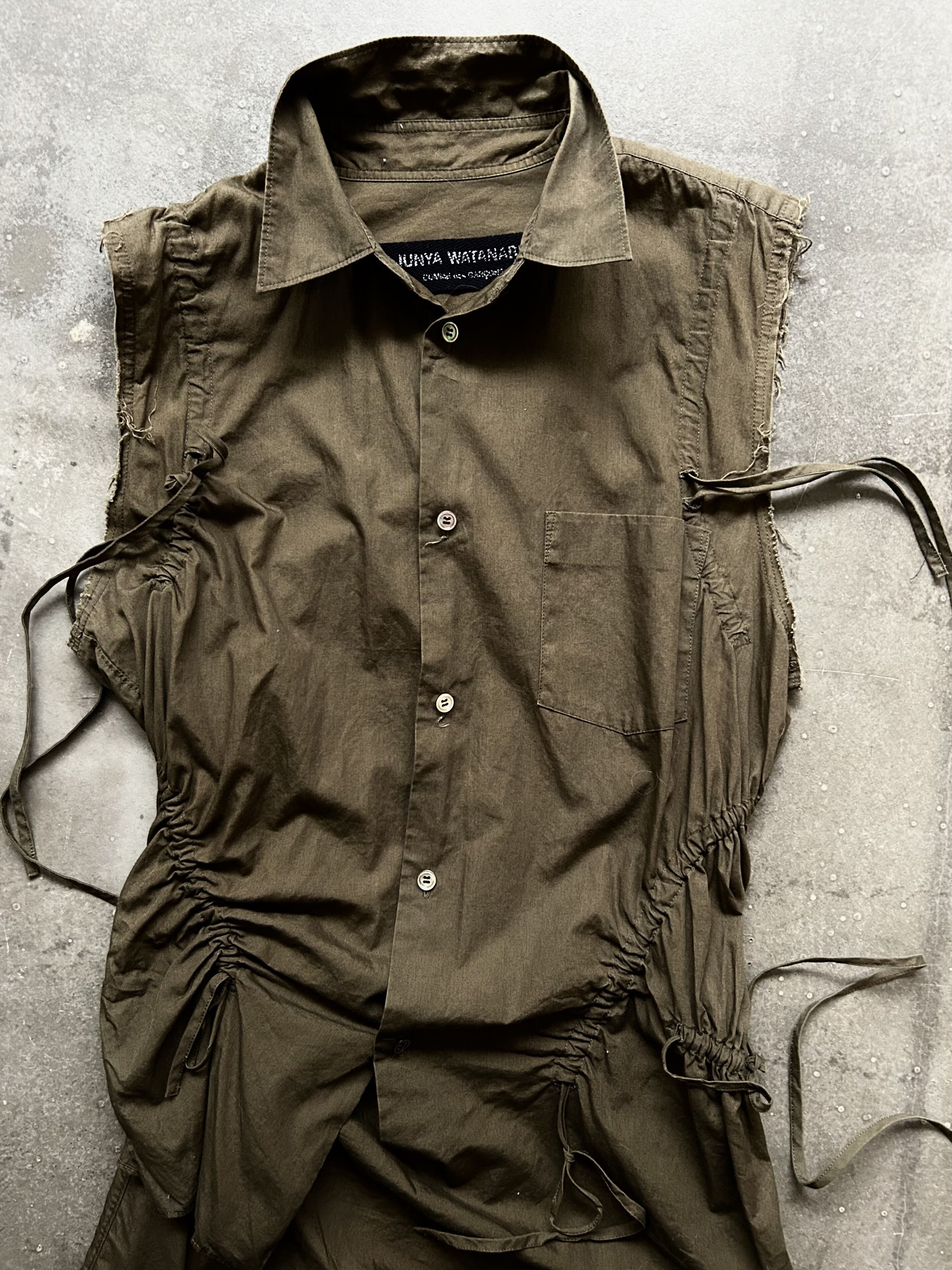 Junya Watanabe junya watanabe sleeveless dress with drawstring Size M / US 6-8 / IT 42-44 - 3 Thumbnail