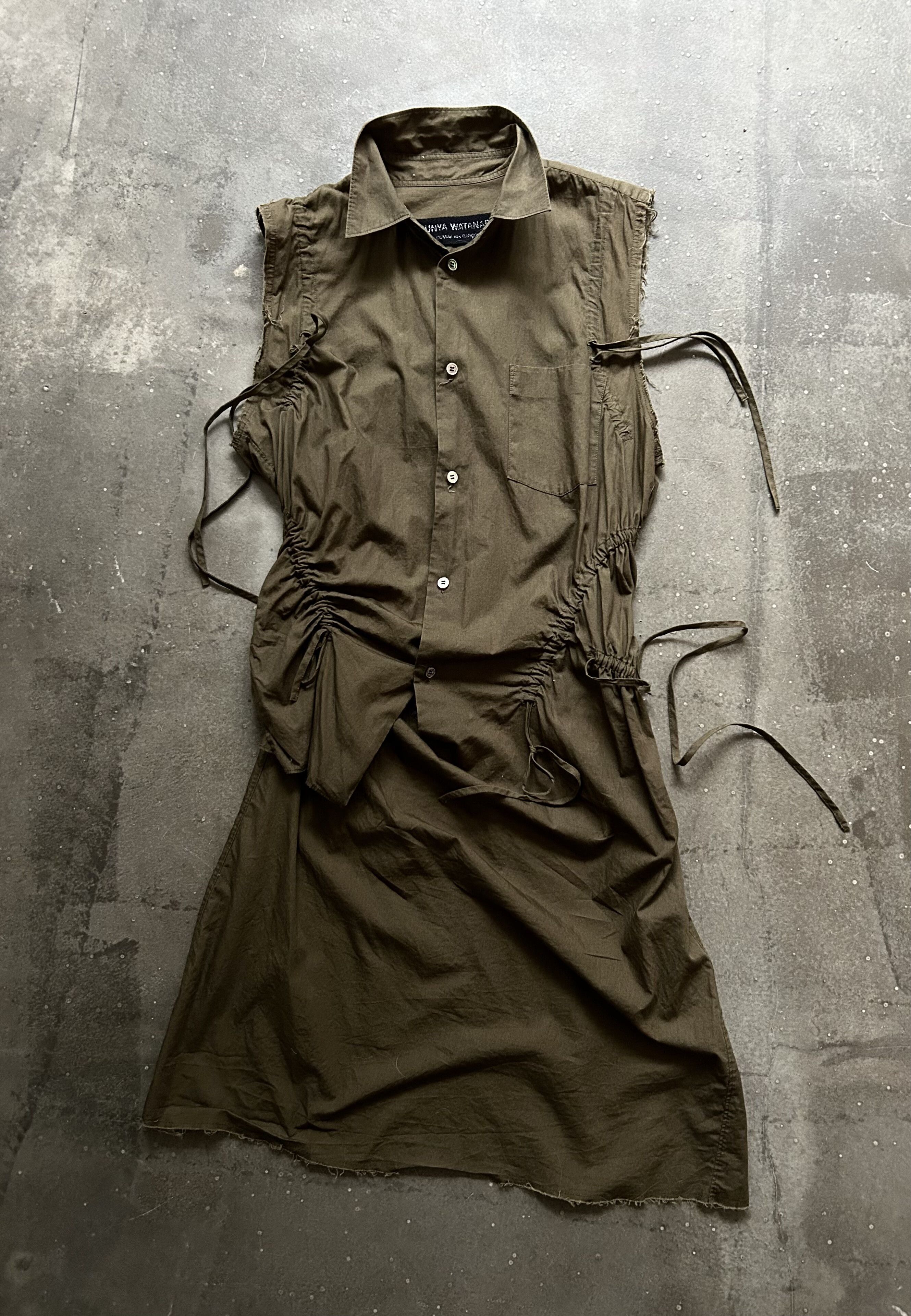 Junya Watanabe junya watanabe sleeveless dress with drawstring Size M / US 6-8 / IT 42-44 - 2 Thumbnail