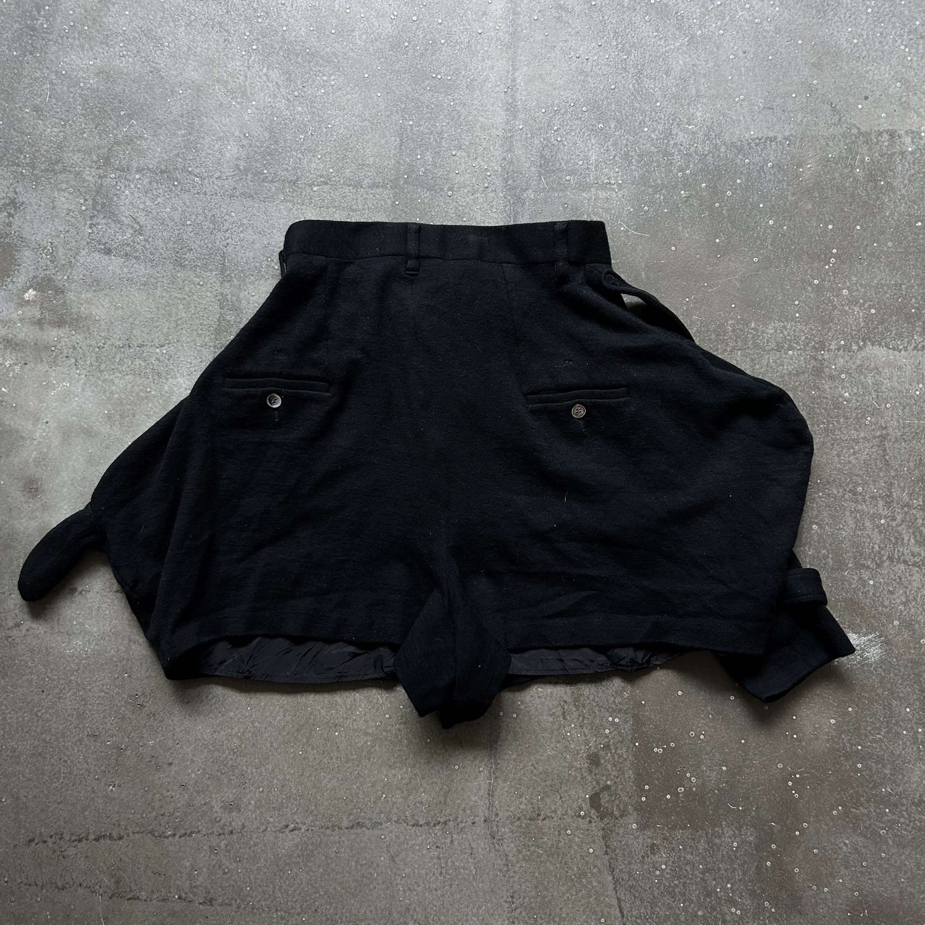 mercibeaucoup unique asymmetric black skirt Size 30" / US 8 / IT 44 - 3 Thumbnail