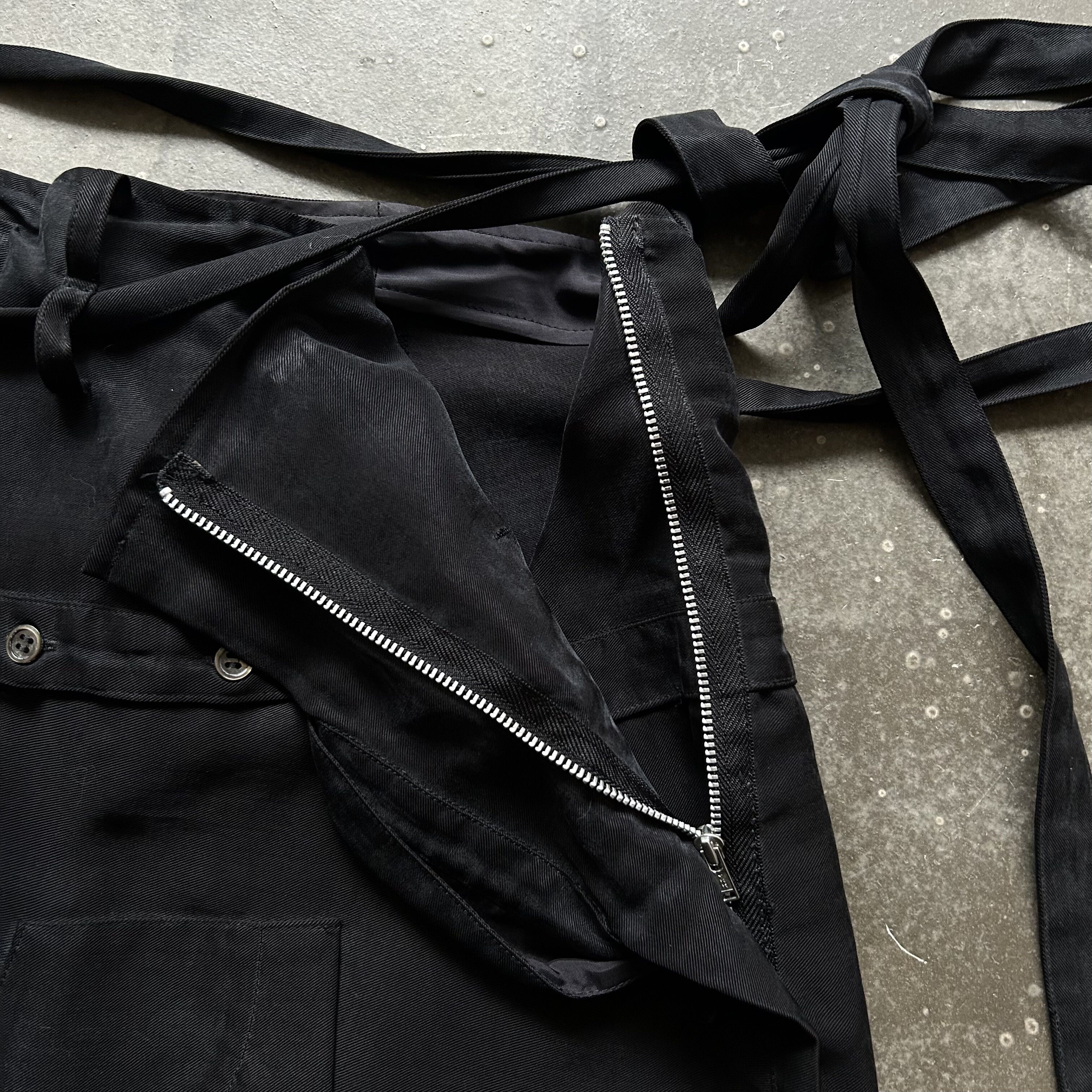 Undercover black deconstructed tie skirt Size 34" / US 12 / IT 48 - 4 Thumbnail