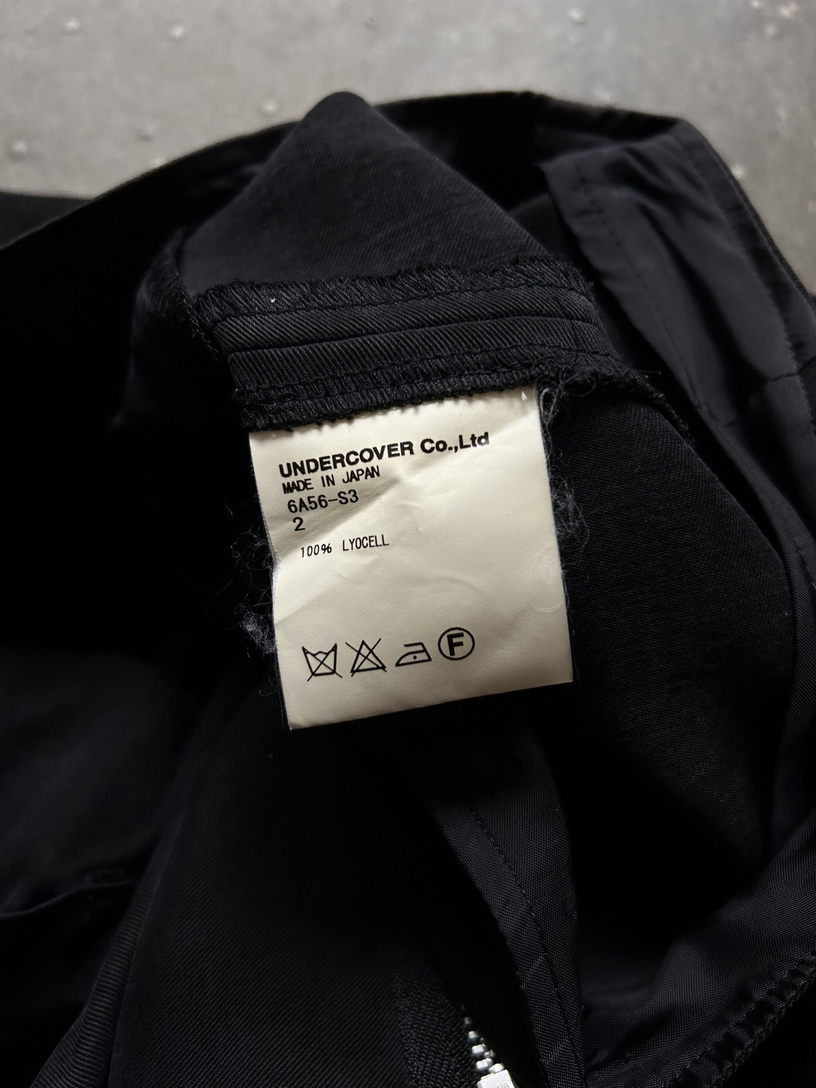 Undercover black deconstructed tie skirt Size 34" / US 12 / IT 48 - 8 Thumbnail