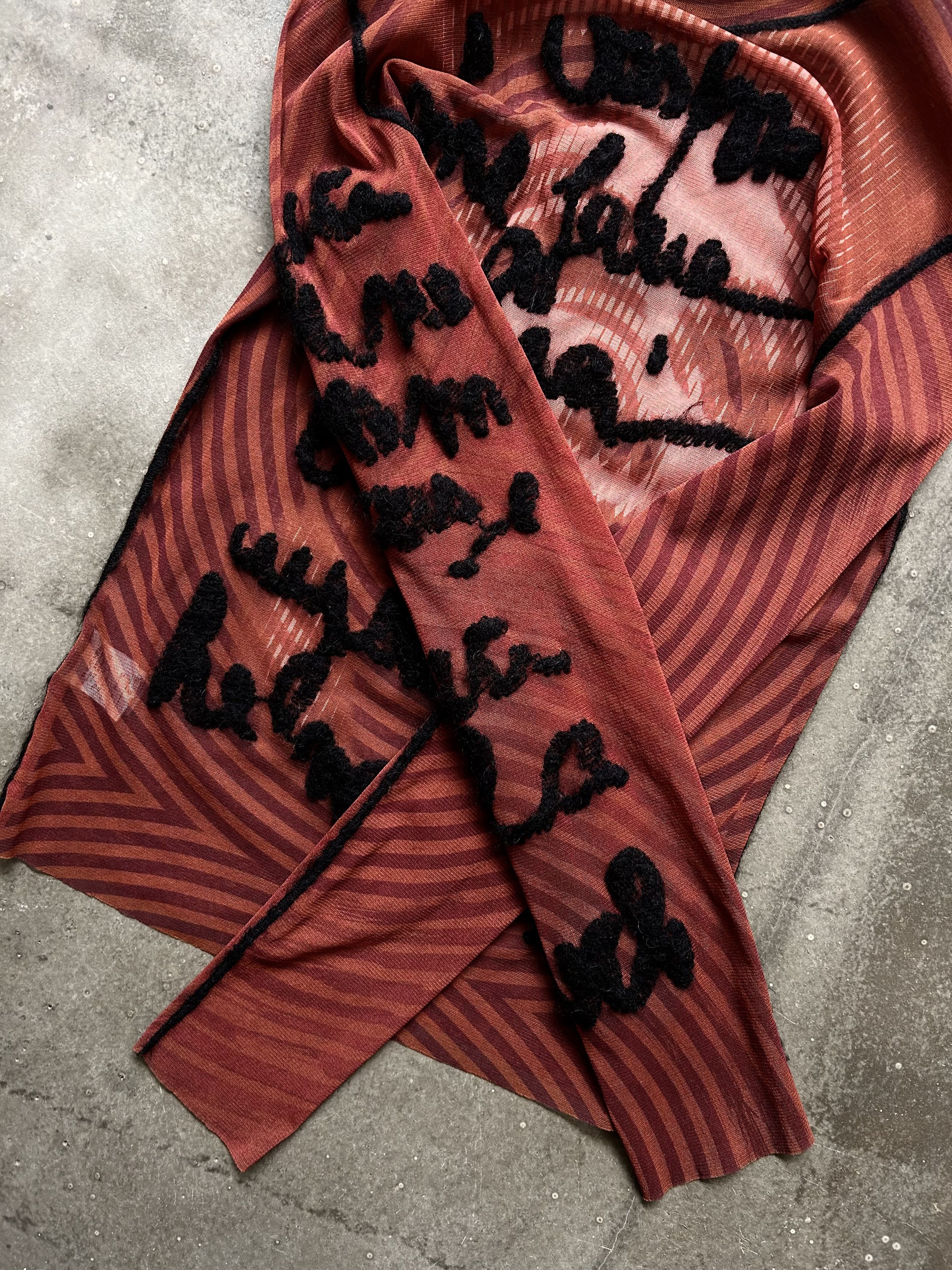 Jean Paul Gaultier Jean Paul Gaultier Sheer Long Sleeve Top Size US M / EU 48-50 / 2 - 2 Thumbnail
