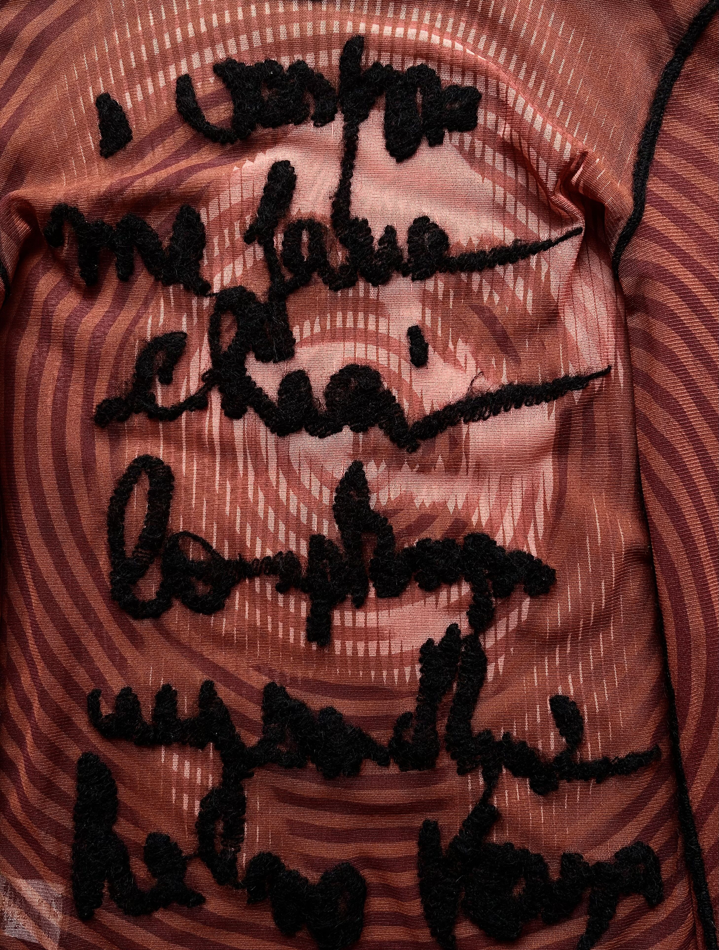 Jean Paul Gaultier Jean Paul Gaultier Sheer Long Sleeve Top Size US M / EU 48-50 / 2 - 3 Thumbnail