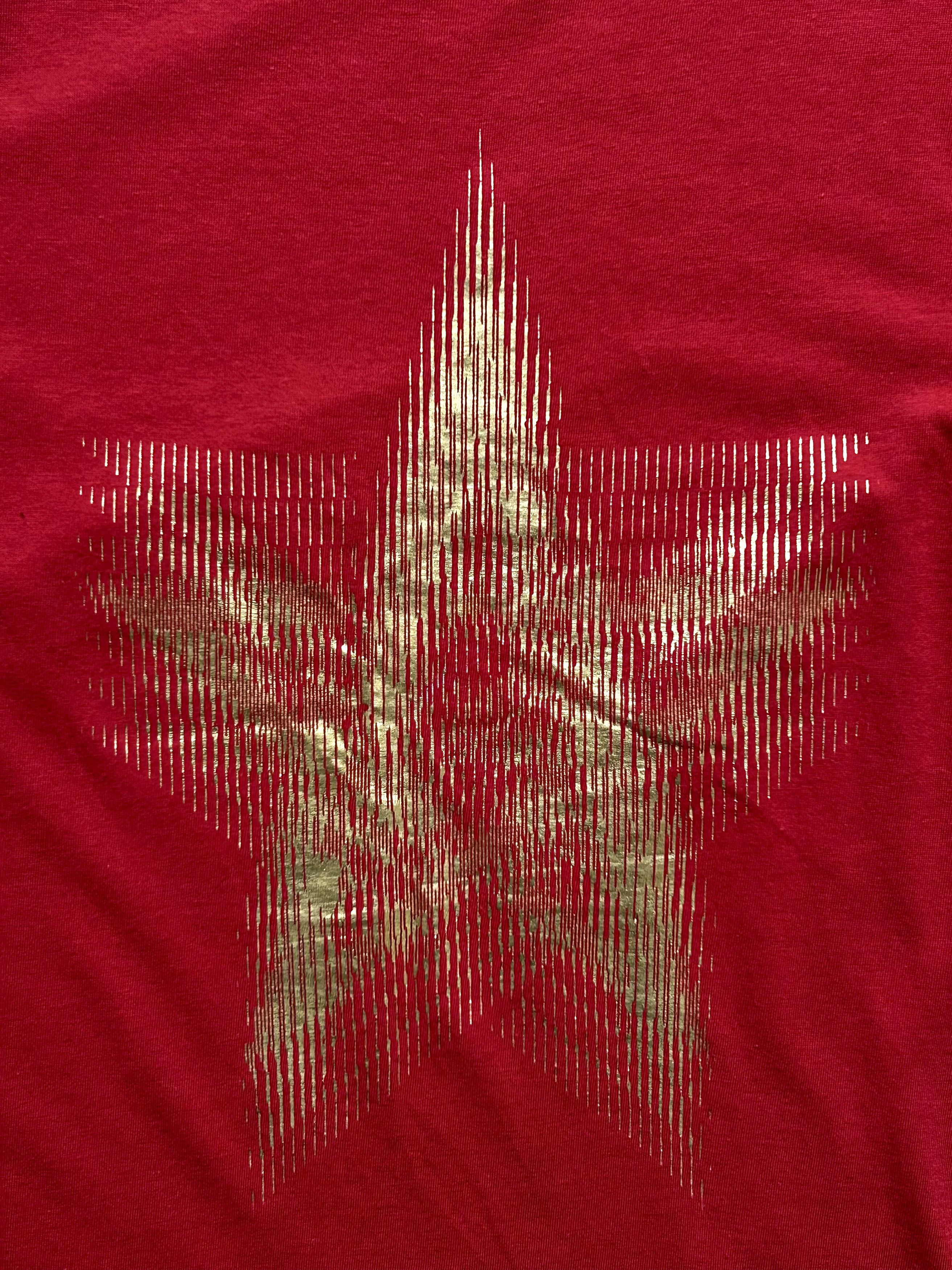 ANREALAGE red gradient star print dress Size L / US 10 / IT 46 - 4 Thumbnail