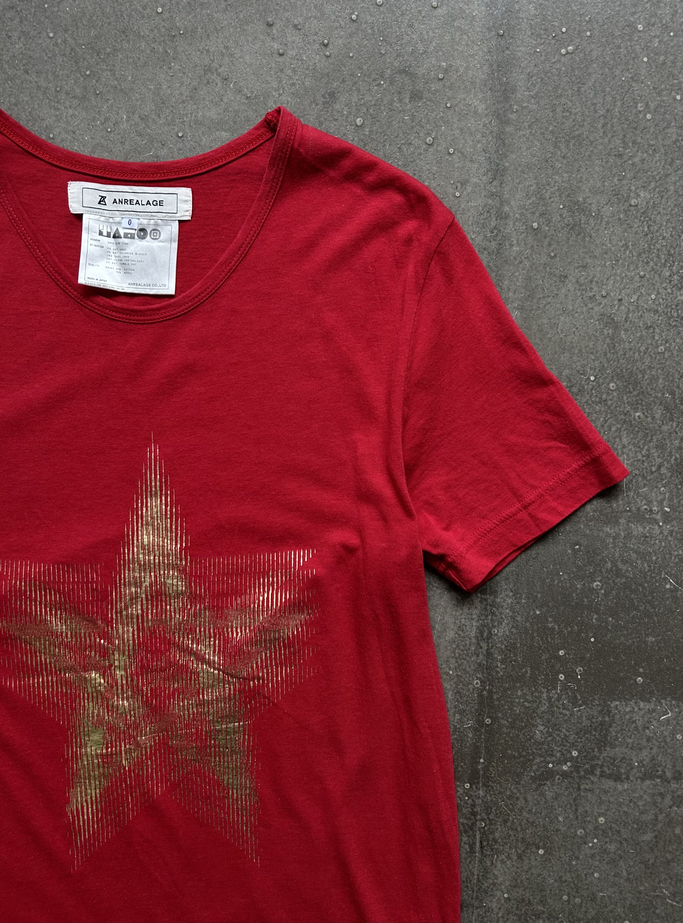 ANREALAGE red gradient star print dress Size L / US 10 / IT 46 - 3 Thumbnail
