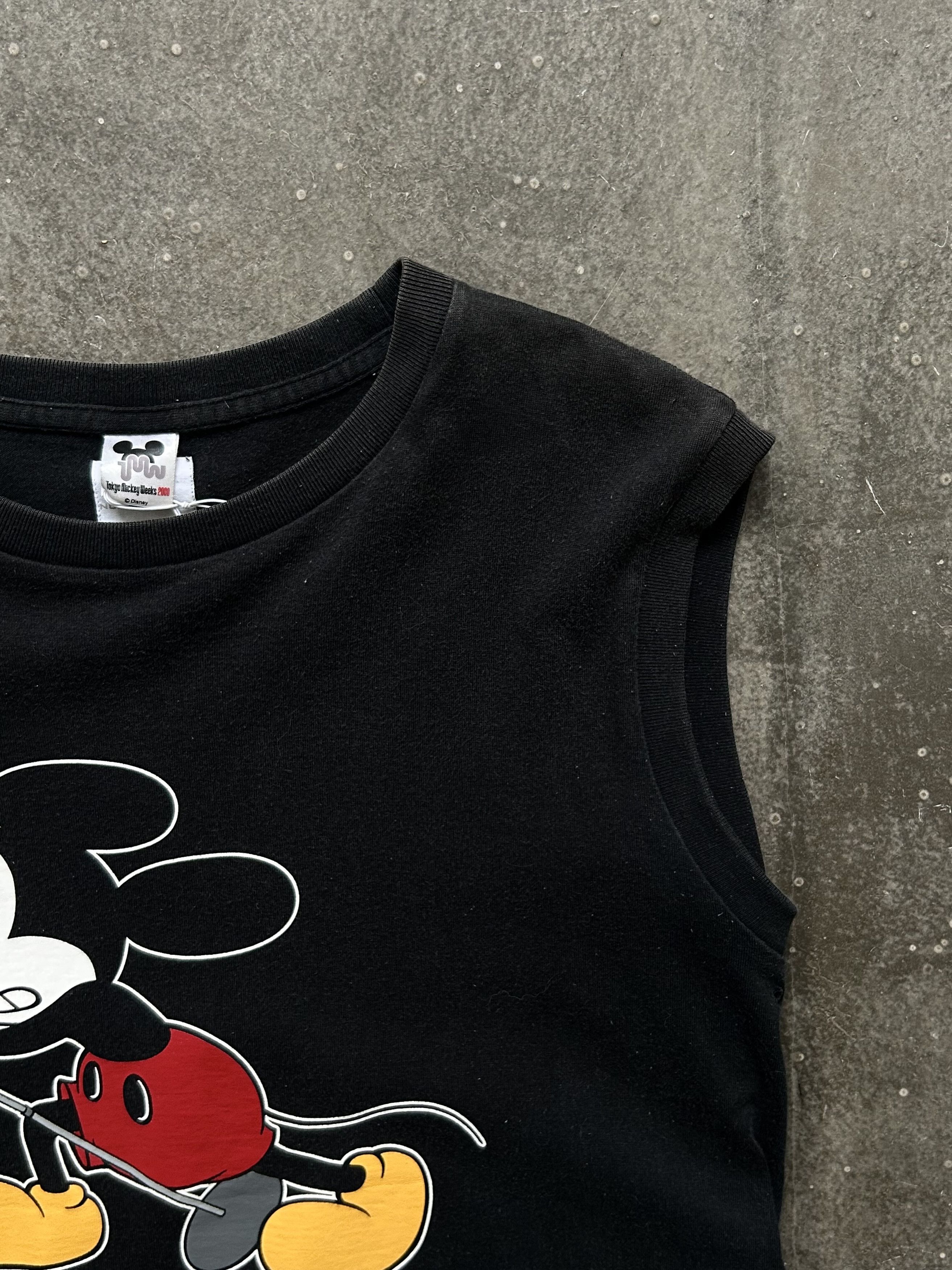 Number (N)ine G-Dragon Mickey Mouse Sleeveless Tee Size US M / EU 48-50 / 2 - 5 Thumbnail
