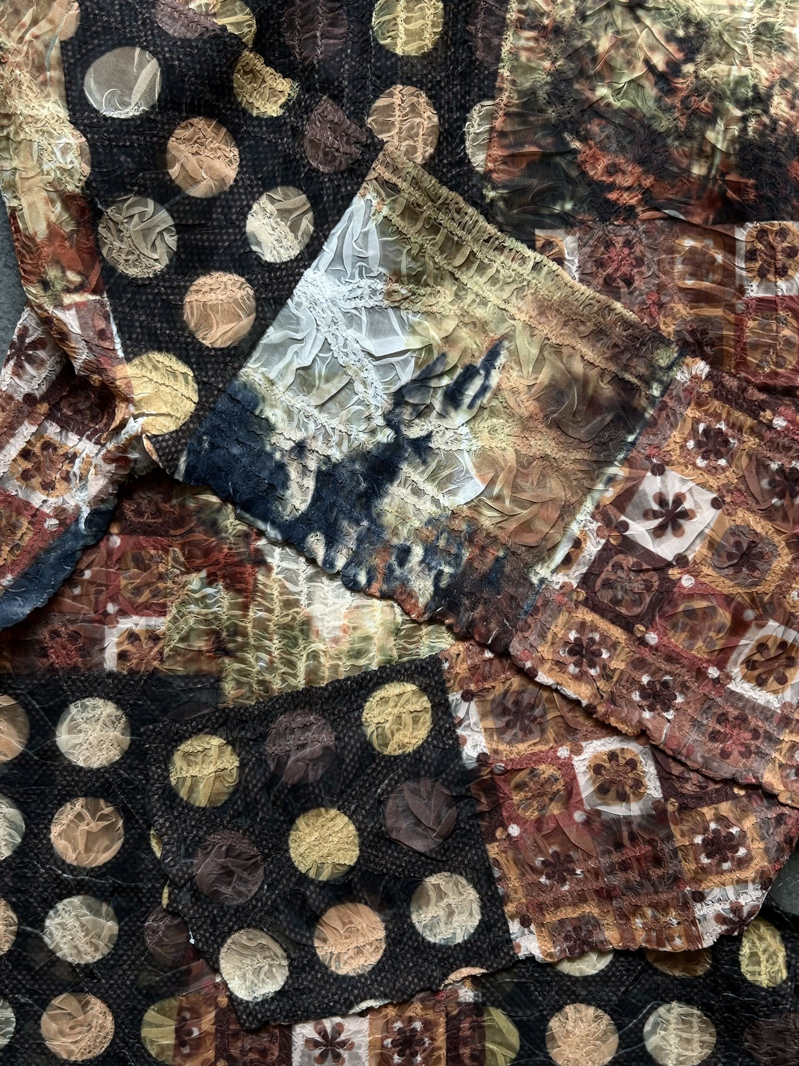 Yoshio Kubo patterned pleated shirt by yoshiki hishinuma Size US M / EU 48-50 / 2 - 7 Thumbnail