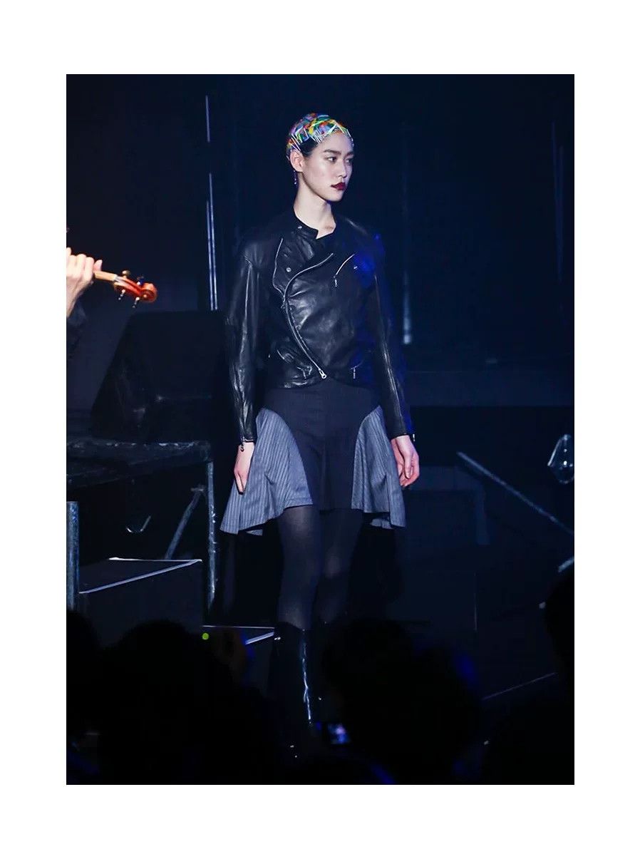 Nozomi Ishiguro unique zipper leather jacket by nozomi ishiguro Size US M / EU 48-50 / 2 - 9 Thumbnail