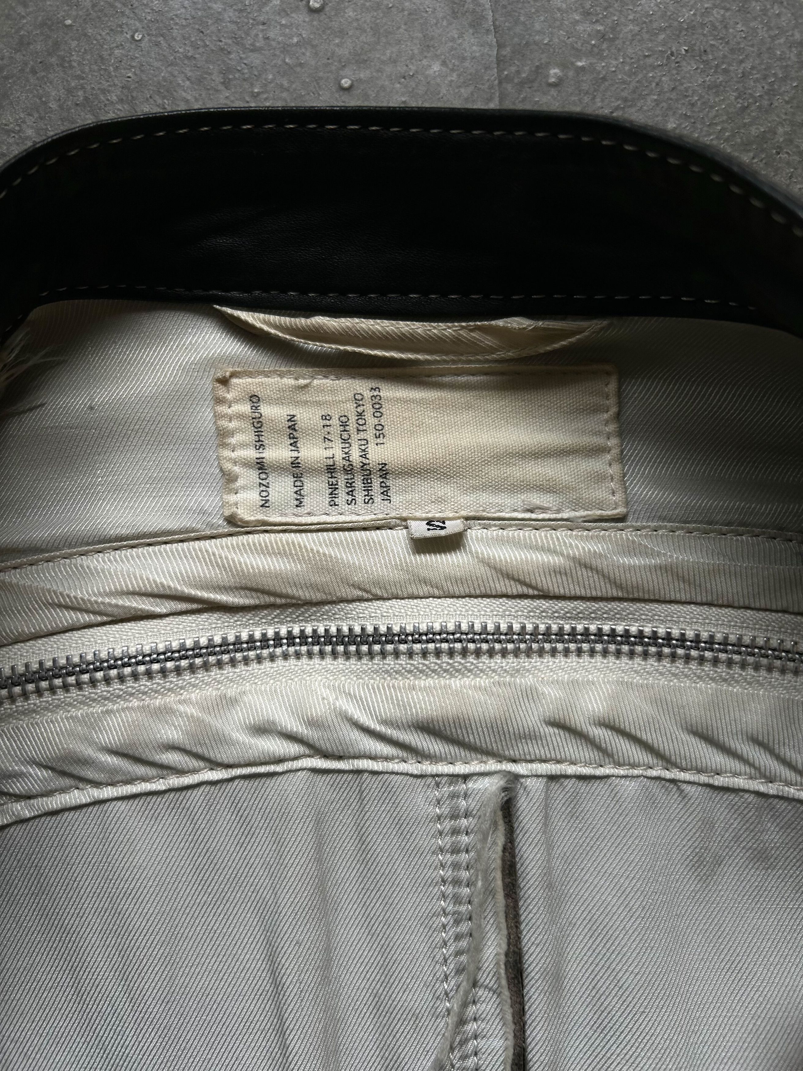 Nozomi Ishiguro unique zipper leather jacket by nozomi ishiguro Size US M / EU 48-50 / 2 - 4 Thumbnail