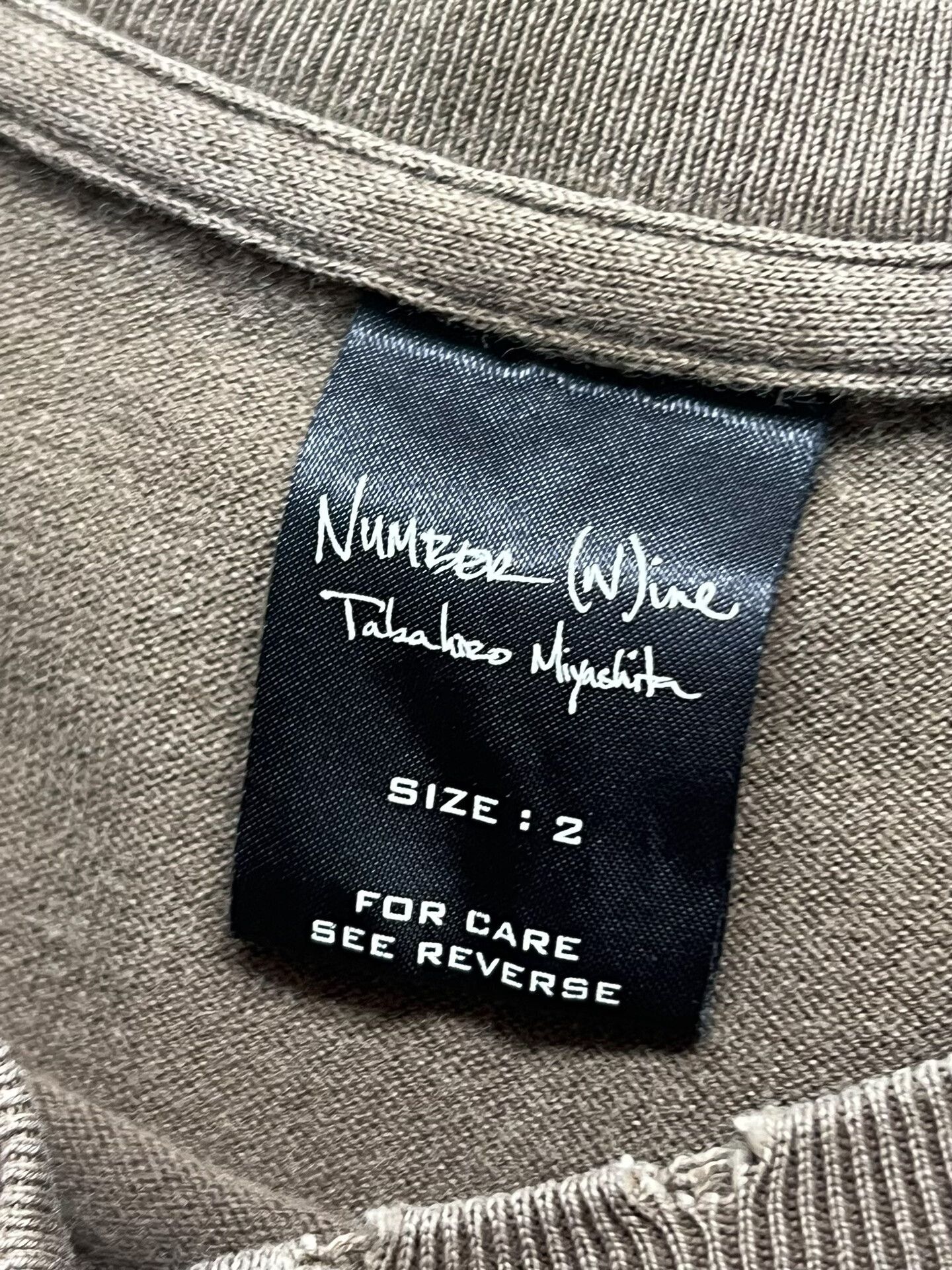 Number (N)ine Number (N)ine Joe Strummer Short Sleeve Shirt Size US M / EU 48-50 / 2 - 8 Thumbnail