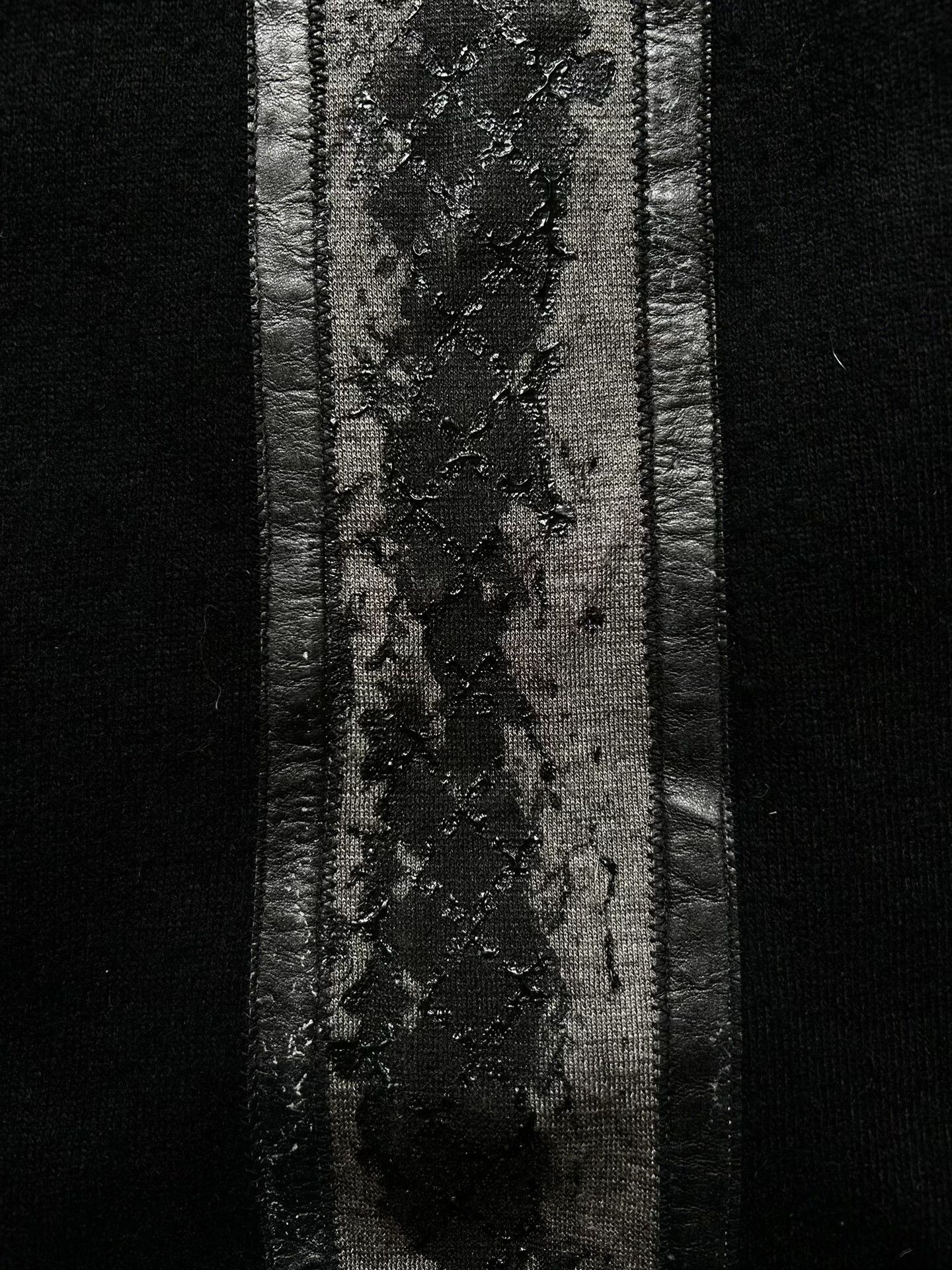 Hiroshi Kato dark layered cardigan by Kohshin Satoh Size US L / EU 52-54 / 3 - 4 Thumbnail