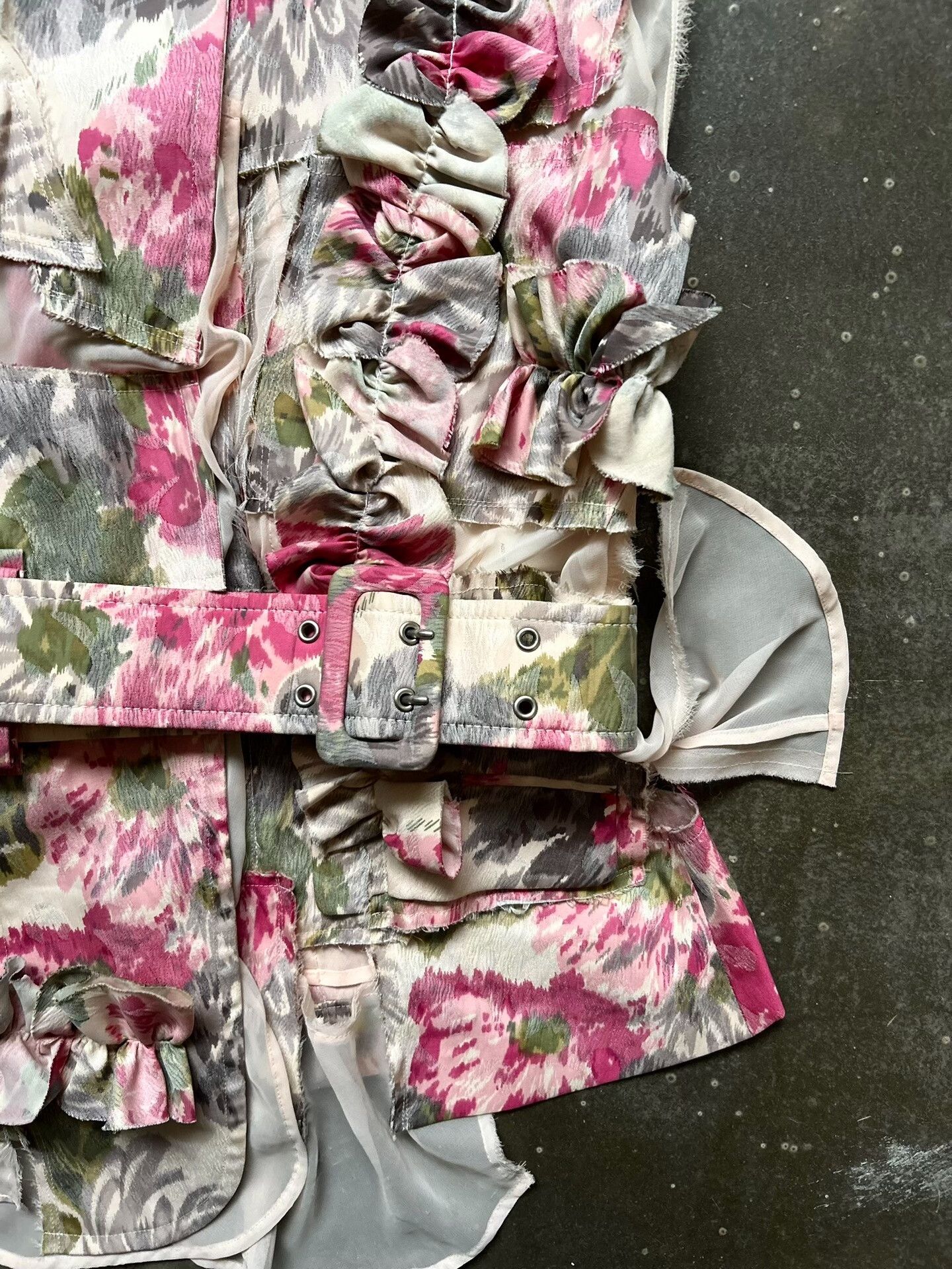 Comme des Garcons floral vest from Comme des Garçons 2006 Size S / US 4 / IT 40 - 3 Thumbnail