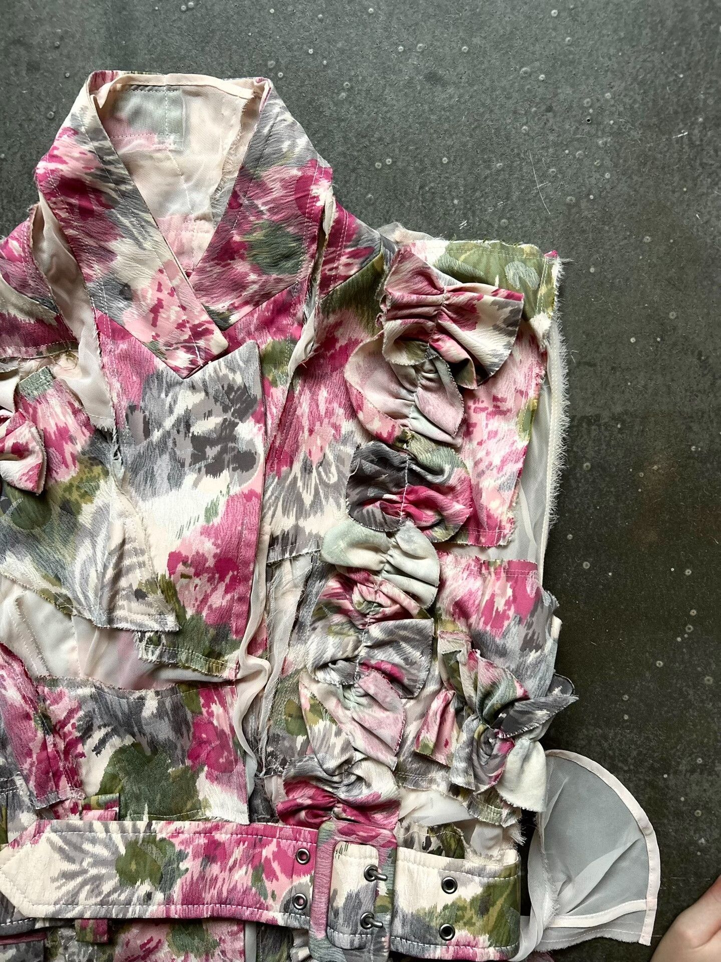 Comme des Garcons floral vest from Comme des Garçons 2006 Size S / US 4 / IT 40 - 2 Thumbnail