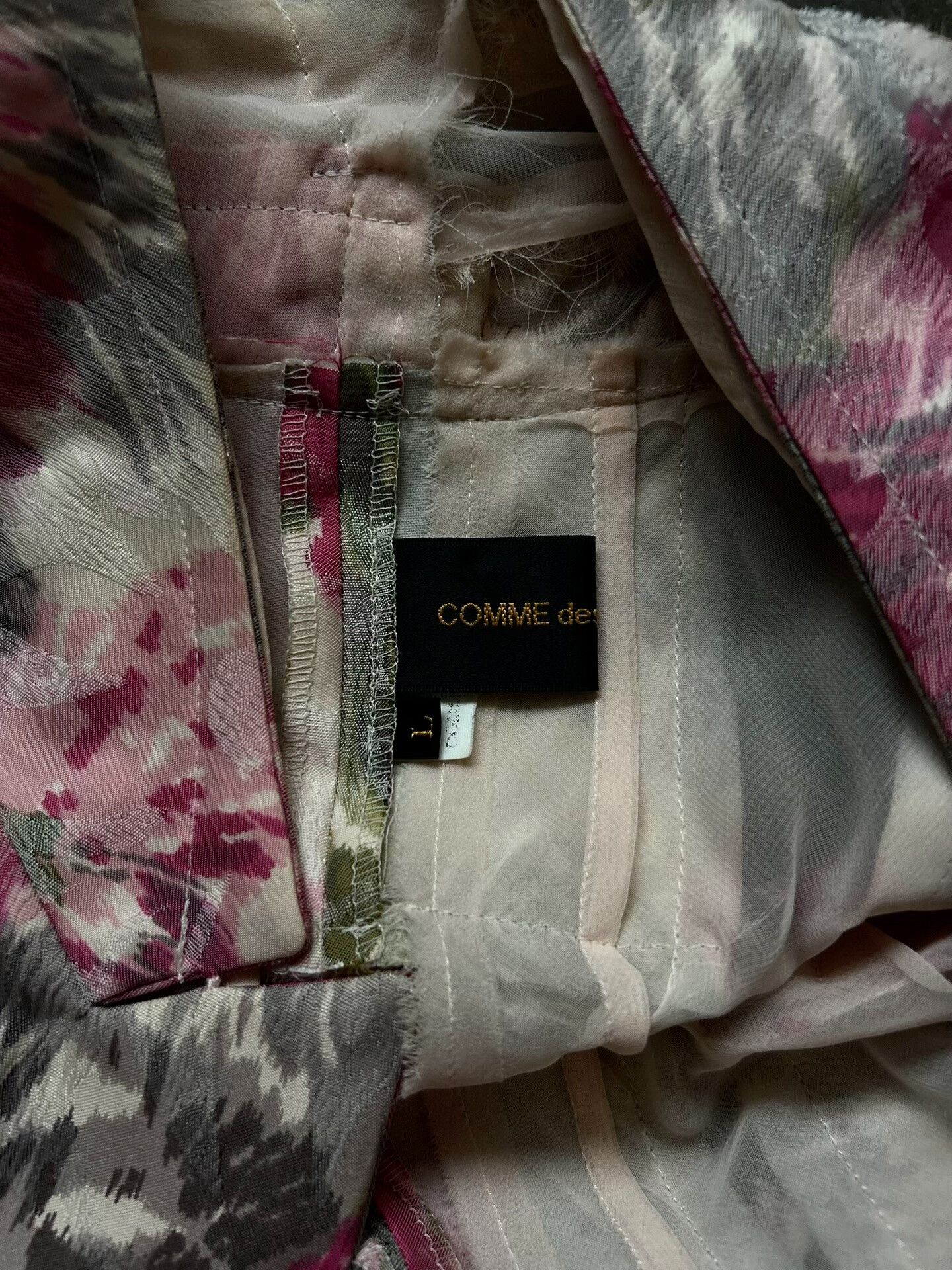 Comme des Garcons floral vest from Comme des Garçons 2006 Size S / US 4 / IT 40 - 5 Thumbnail