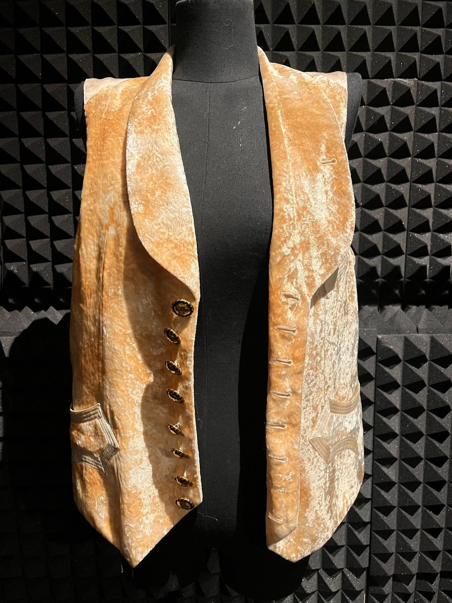 Number (N)ine velvet sleeveless vest by number nine Size US M / EU 48-50 / 2 - 2 Thumbnail