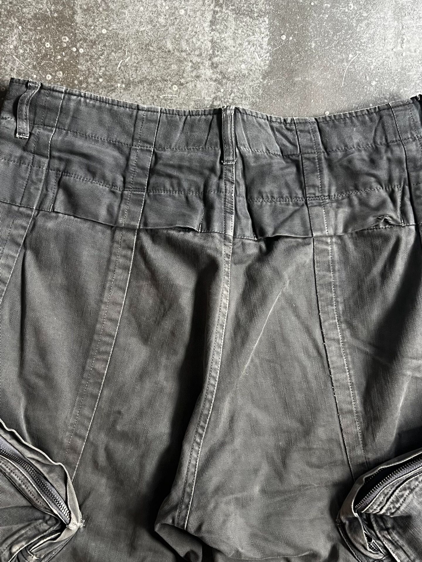 Julius distressed gray tactical cargo pants Size US 34 / EU 50 - 7 Thumbnail